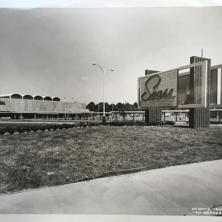 [Way Back Wednesday] Sears at Poplar/Perkins circ 1957 r/memphis