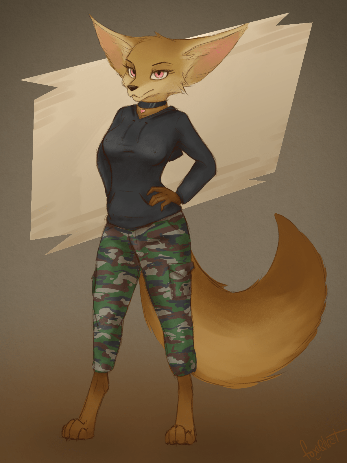 Fennec Fox Furry Girl