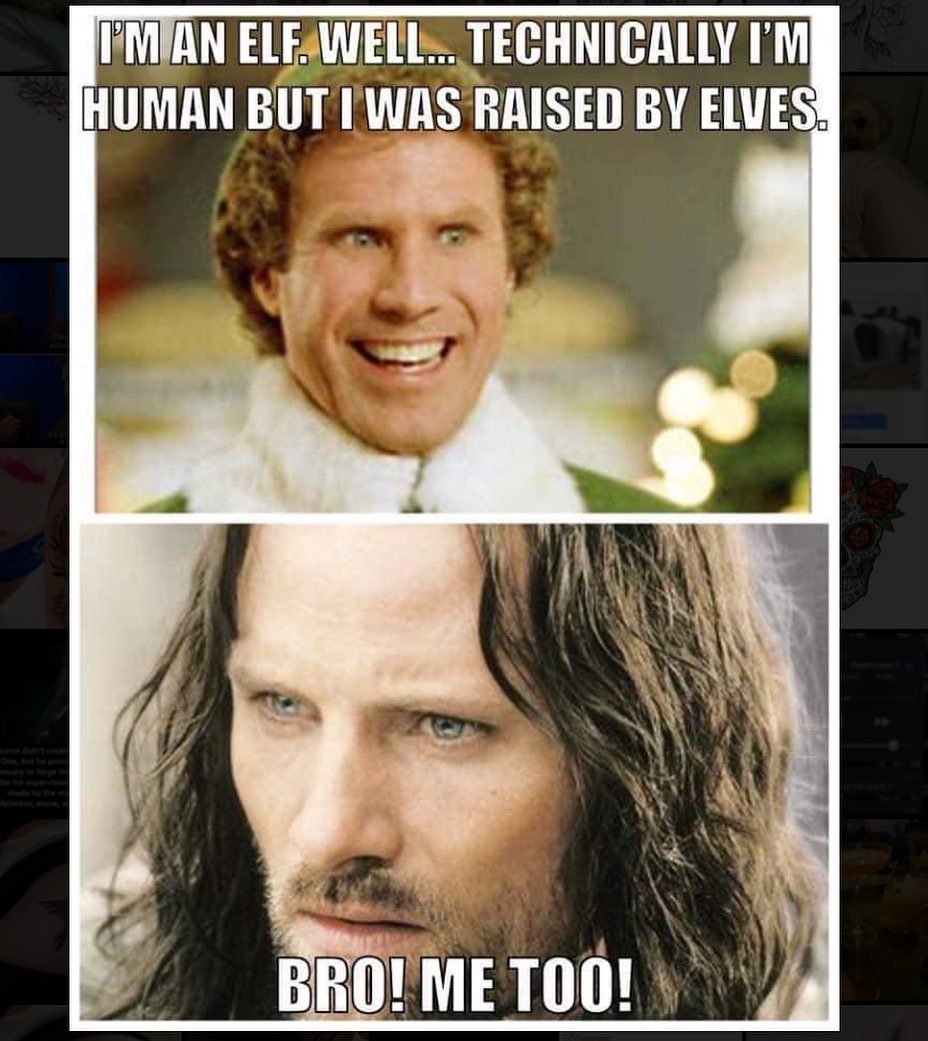 "Cause you and me? We're like brothers... only closer." : lotrmemes