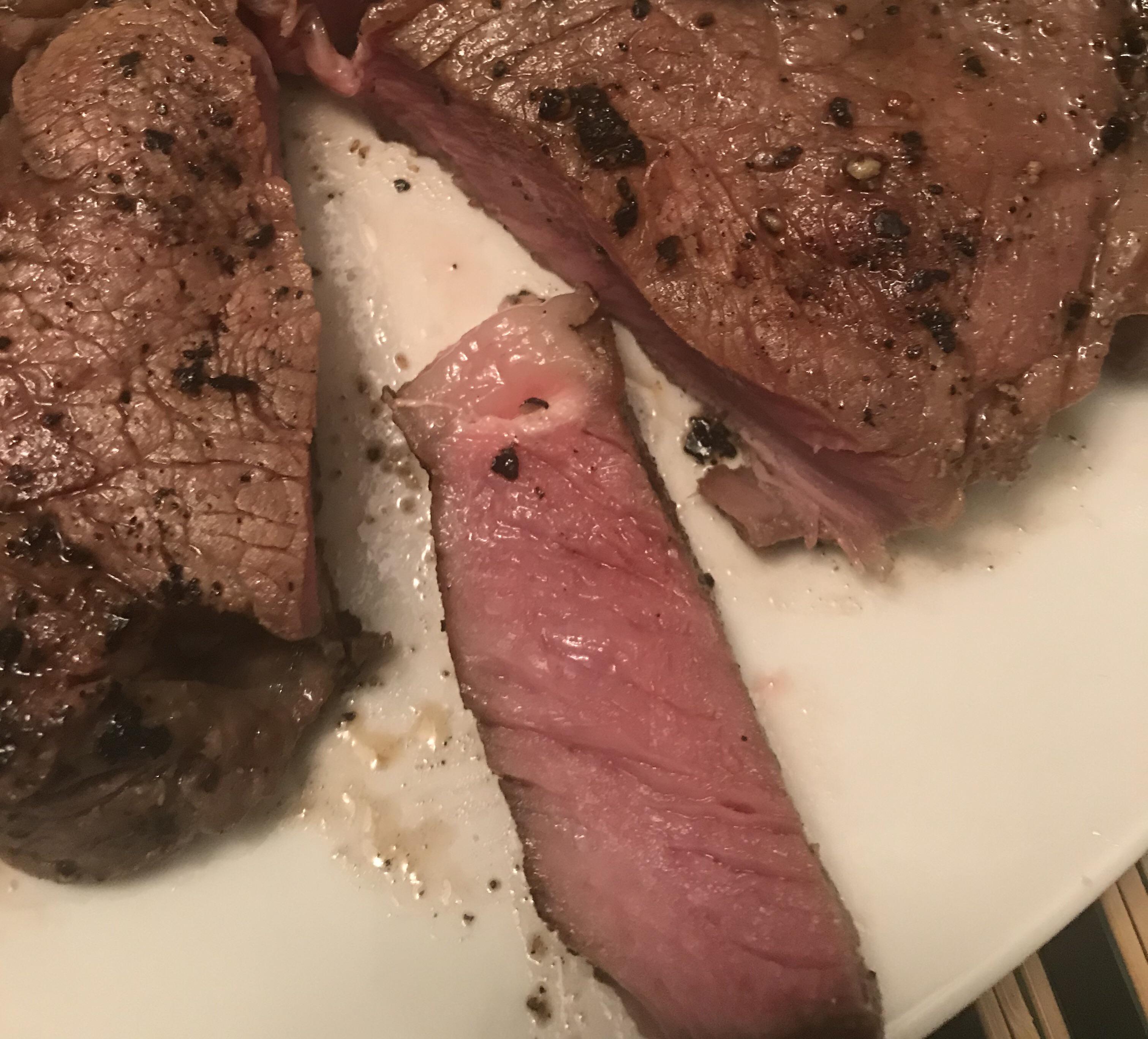 Made some seriously good steaks after Kenji’s recent reverse sear video