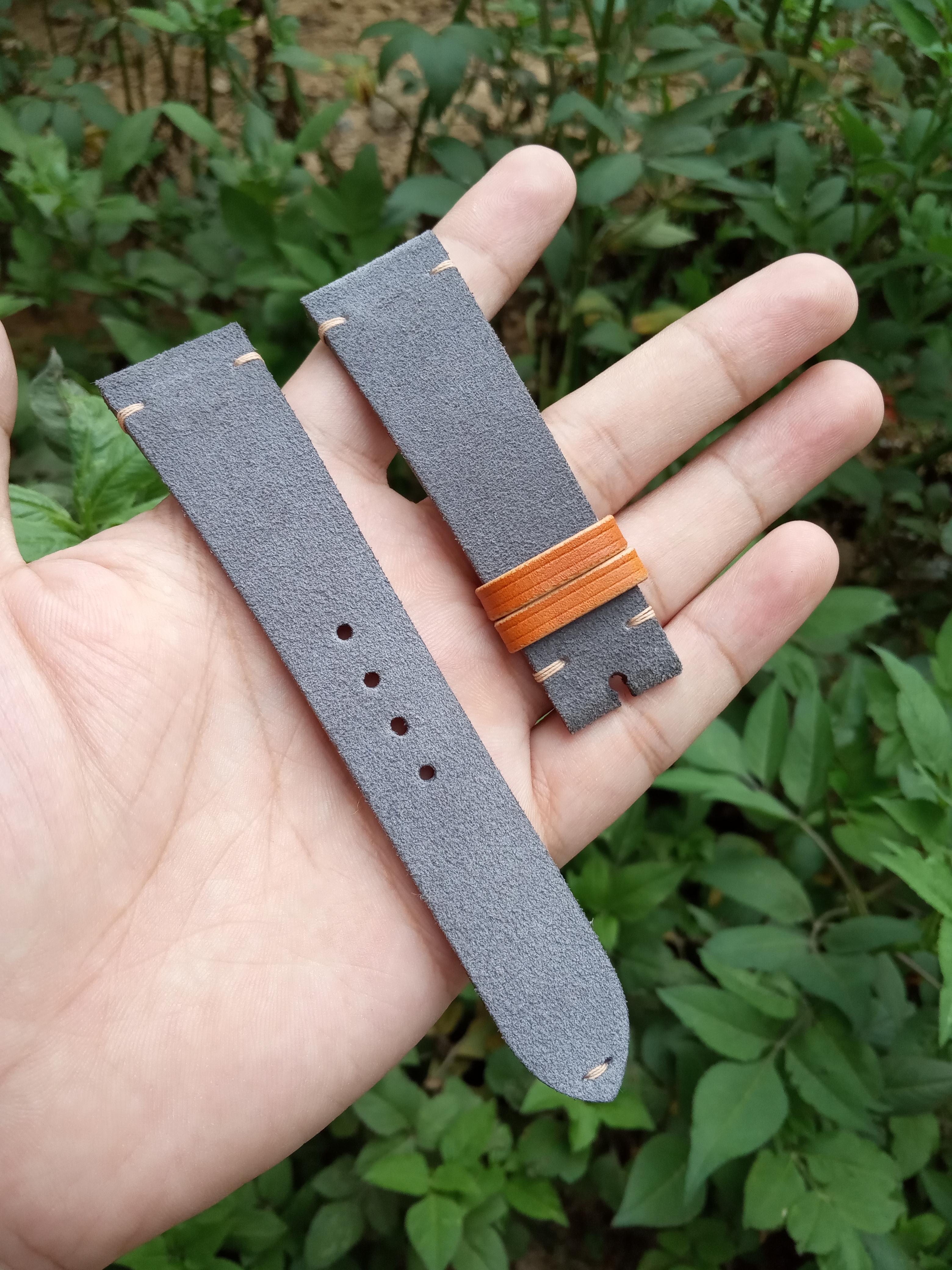 Suede Leather Watch Band r/Leathercraft
