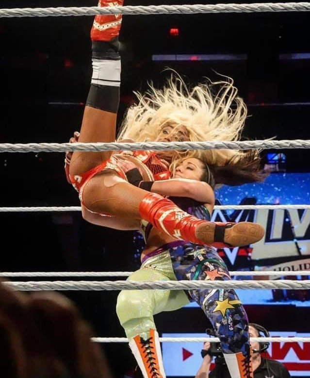 WWE Alisha Fox pussy Lips exposed during match. : u/WWE_PORN