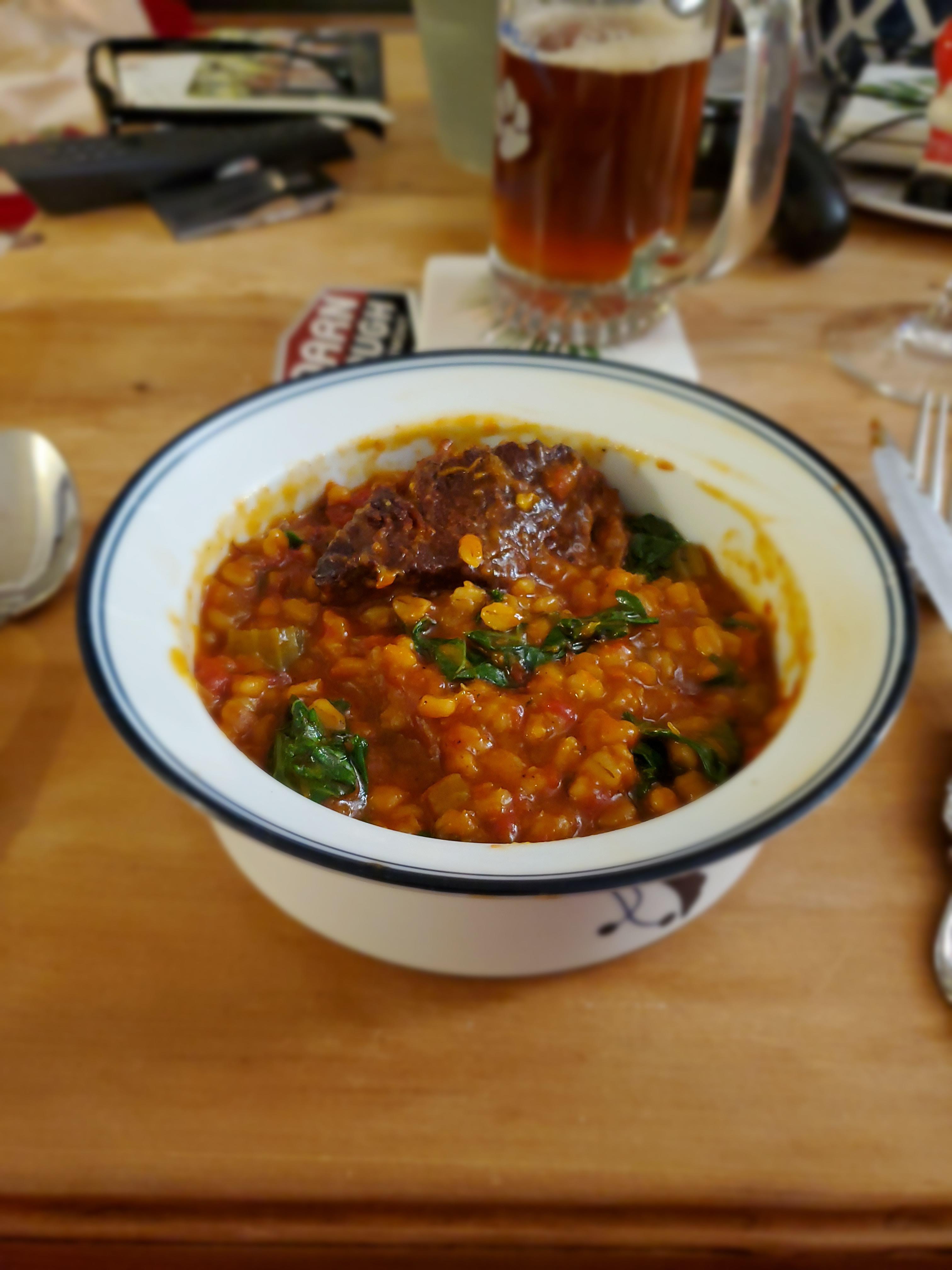 1st time making Kenji's beef and barley stew r/seriouseats