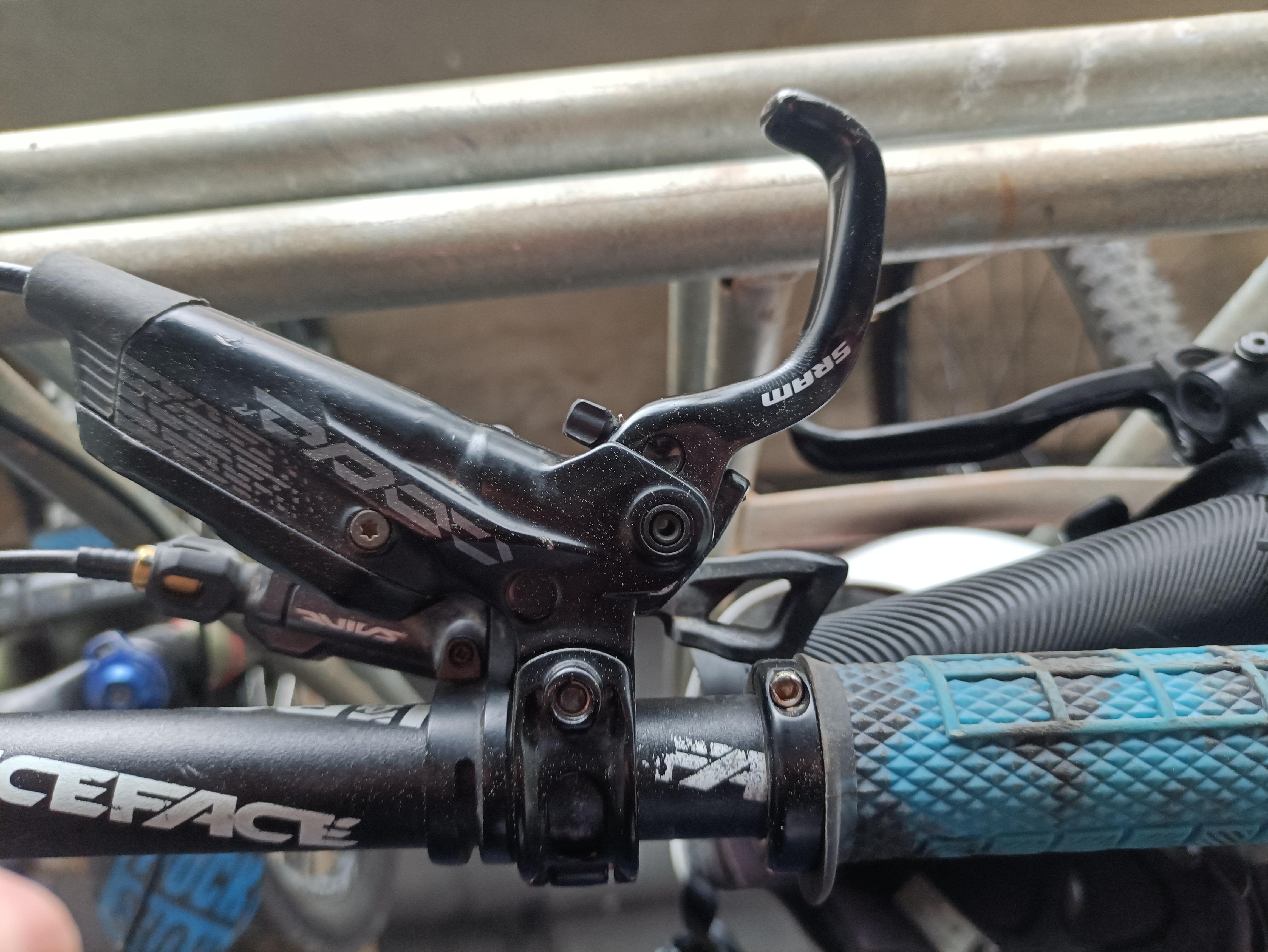 My front brake lever bent on the weekend. How do I fix it? r