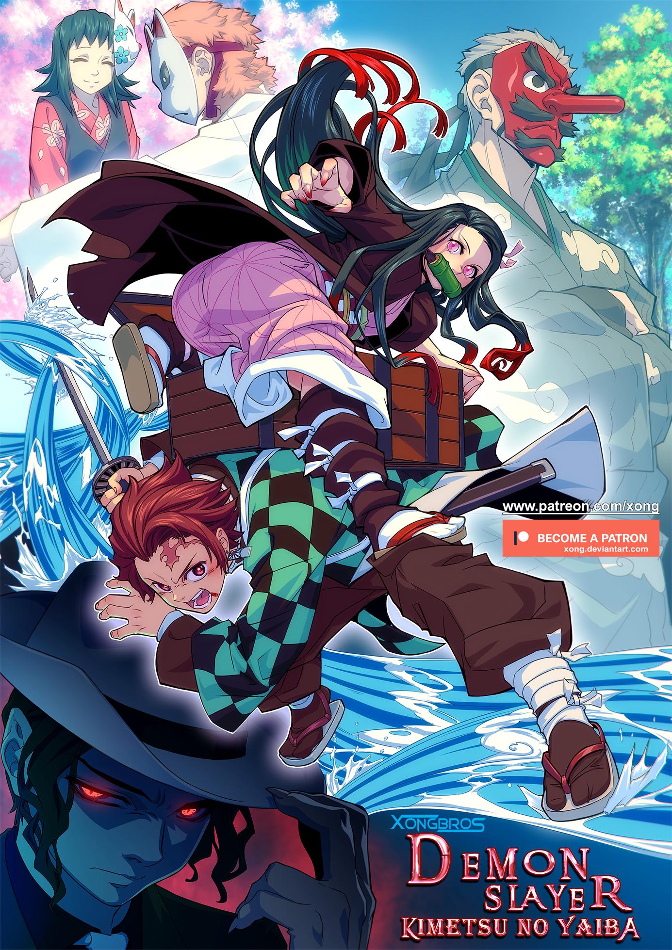 Kimetsu no Yaiba fanart by me (Xong) KimetsuNoYaiba