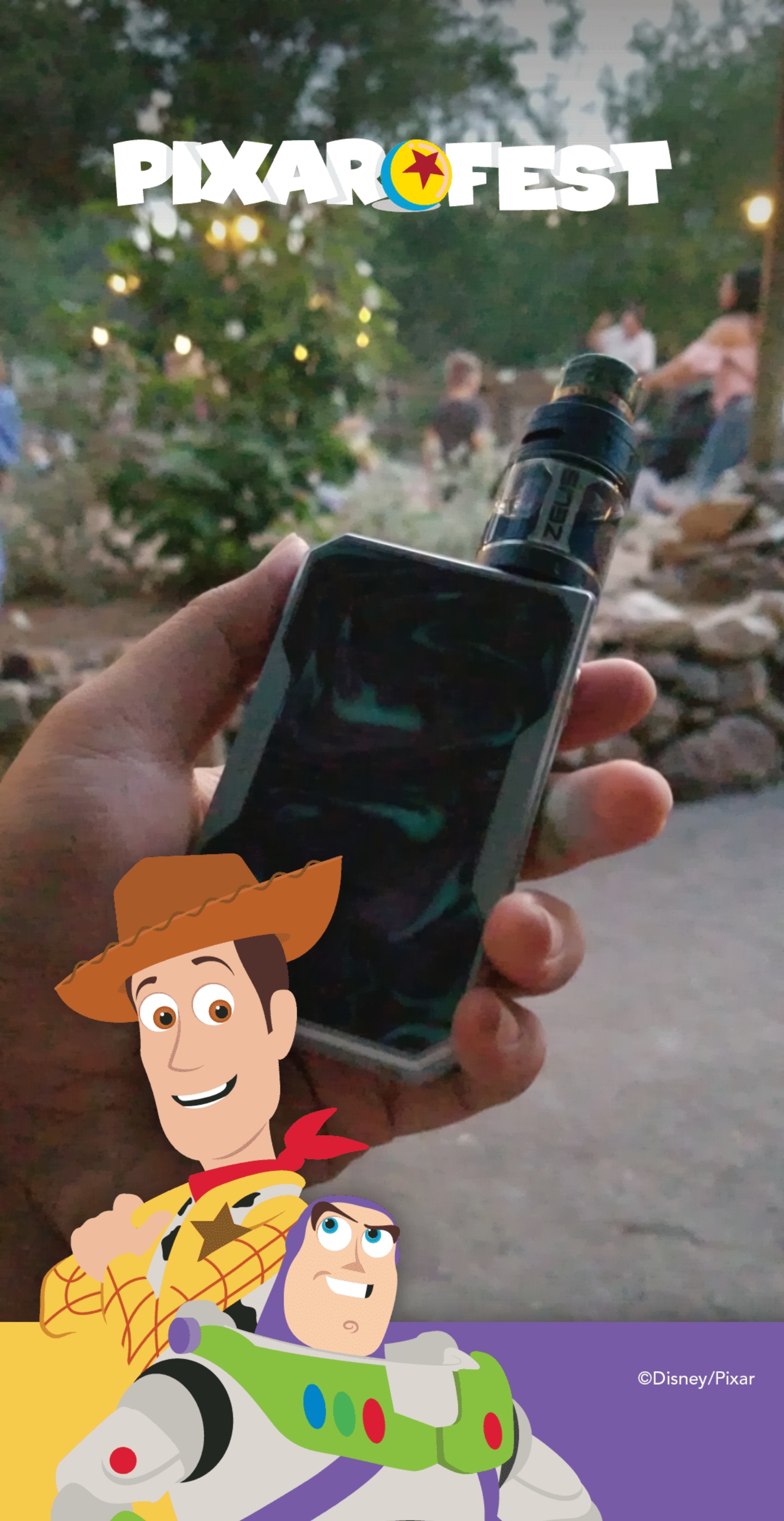 Disneyland handcheck r/Vaping
