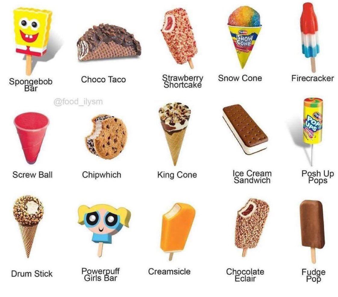 The ice cream truck is coming, which one you choosing? r/teenagers