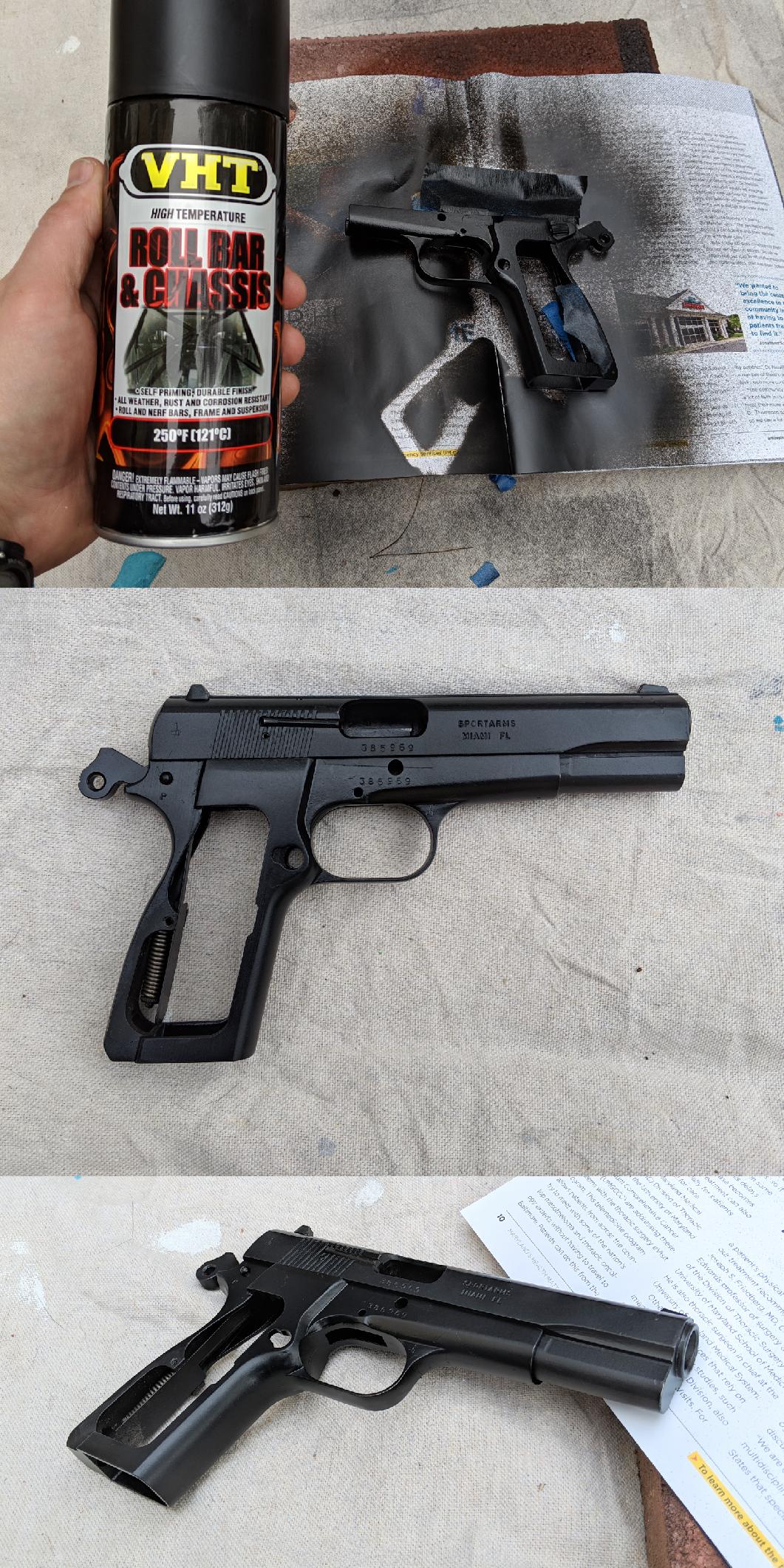 For anyone with an Argentine FM, this stuff if perfect for touching up