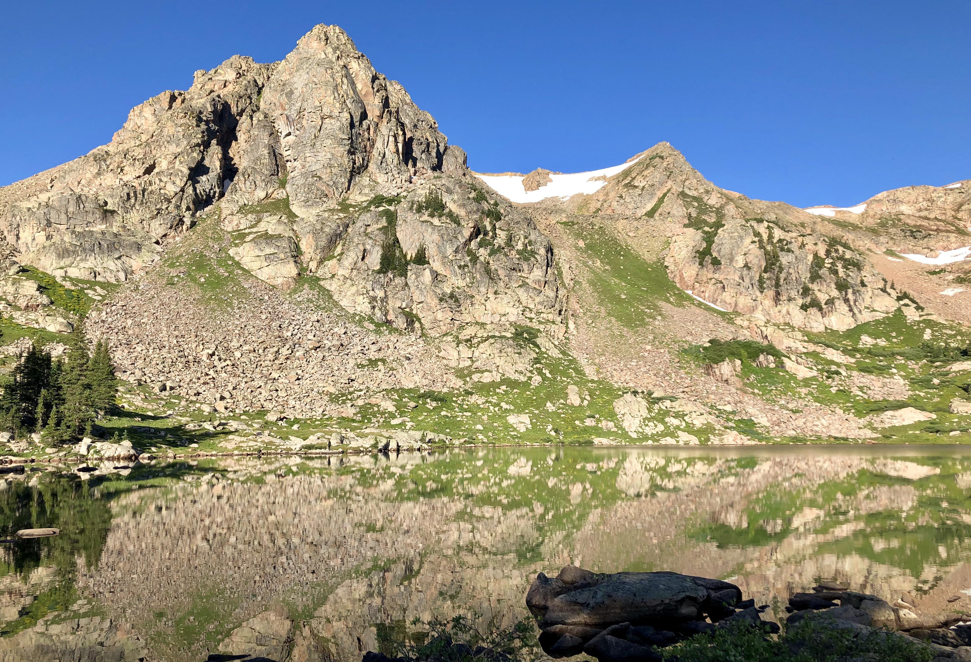 Reflecting in the Eagles Nest Wilderness r/WildernessBackpacking