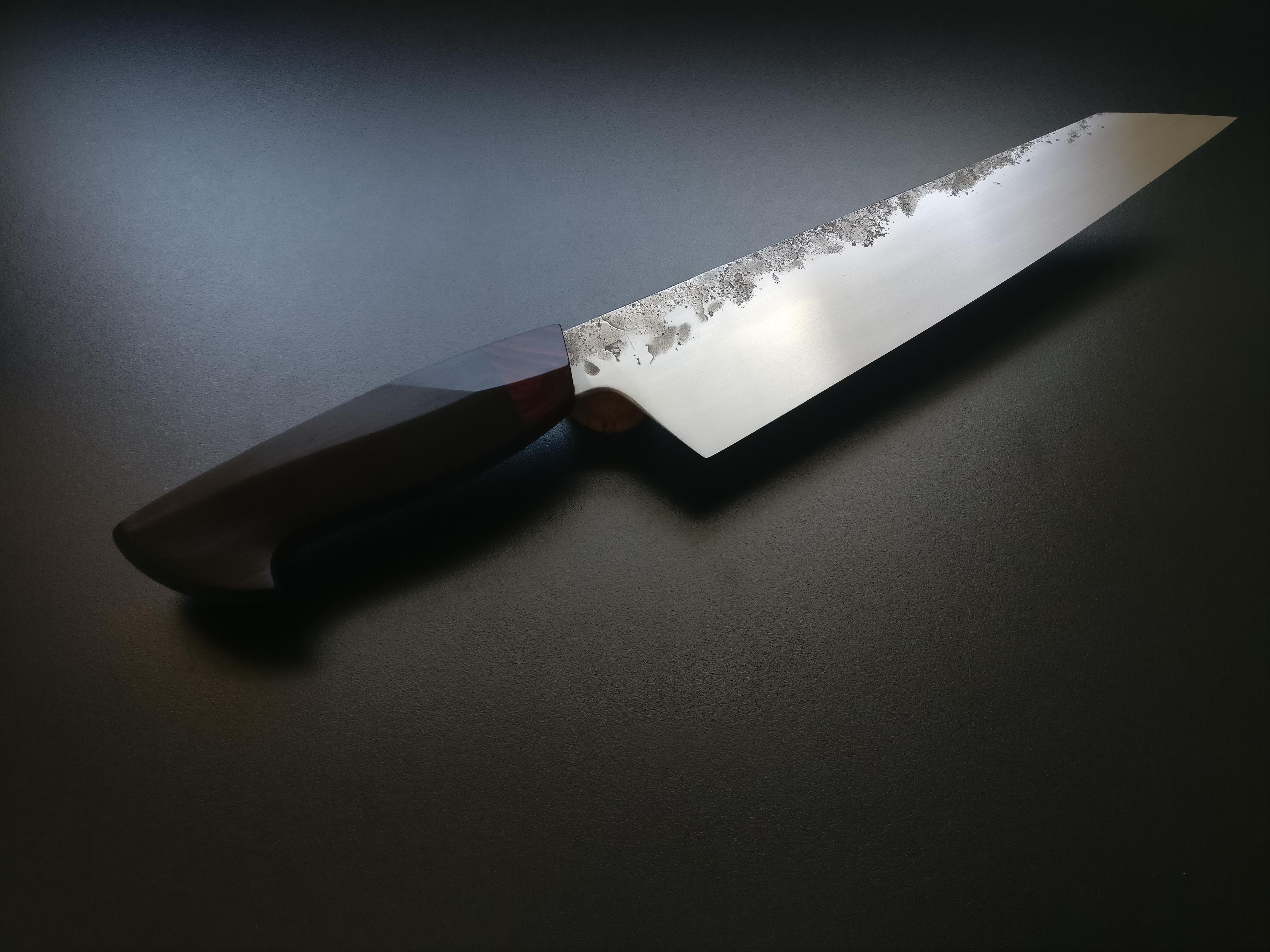 210mm Ktip Gyuto, Nashiji finish. More info and pictures in comments