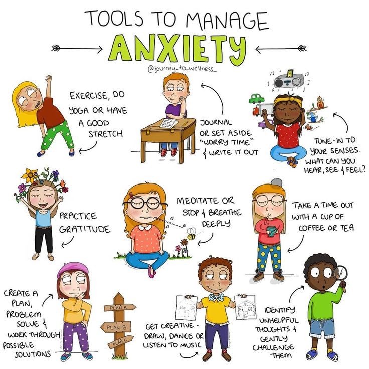 how to manage anxiety r/coolguides