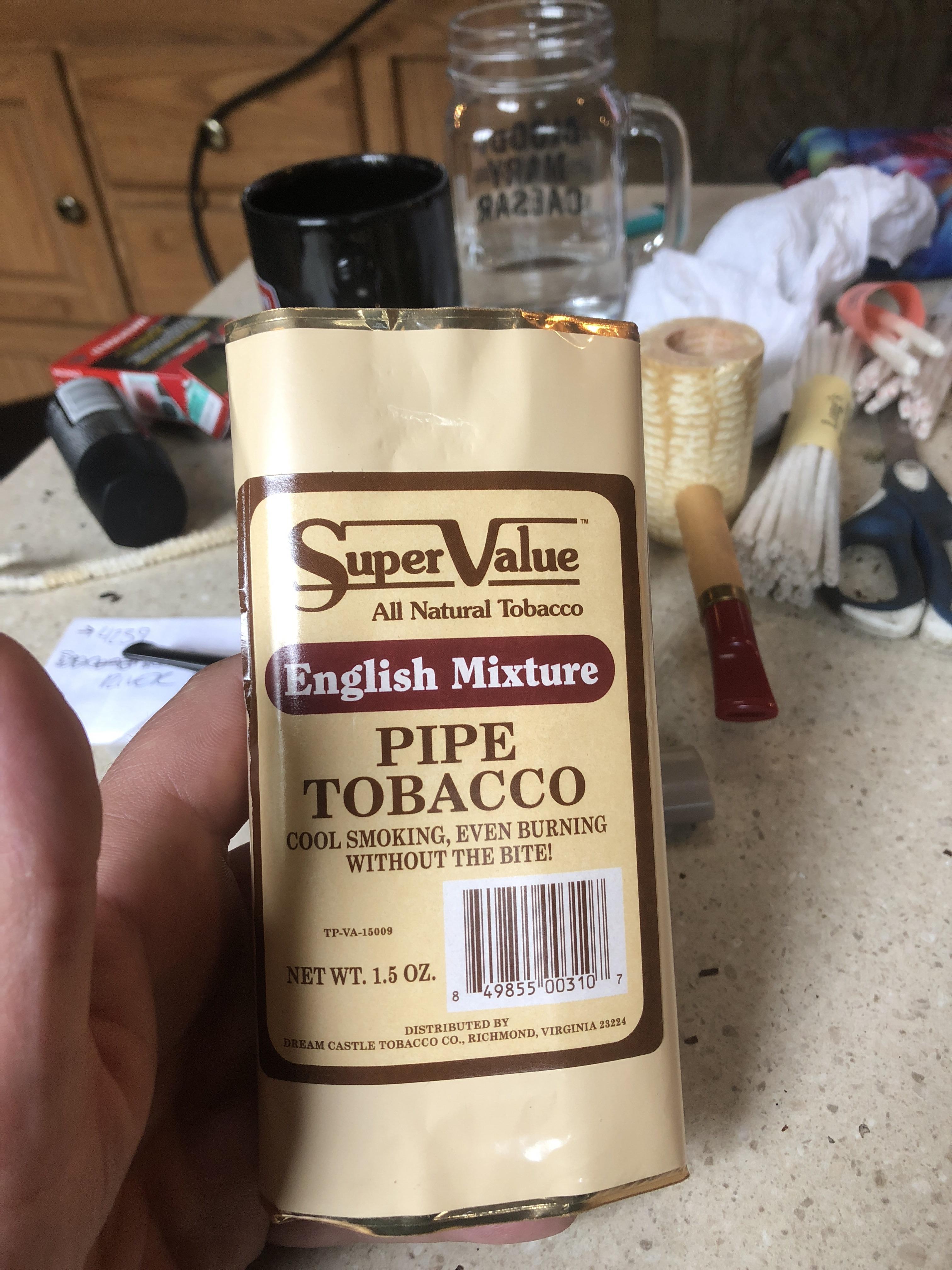 This super value is actually a very very good smoke r/PipeTobacco