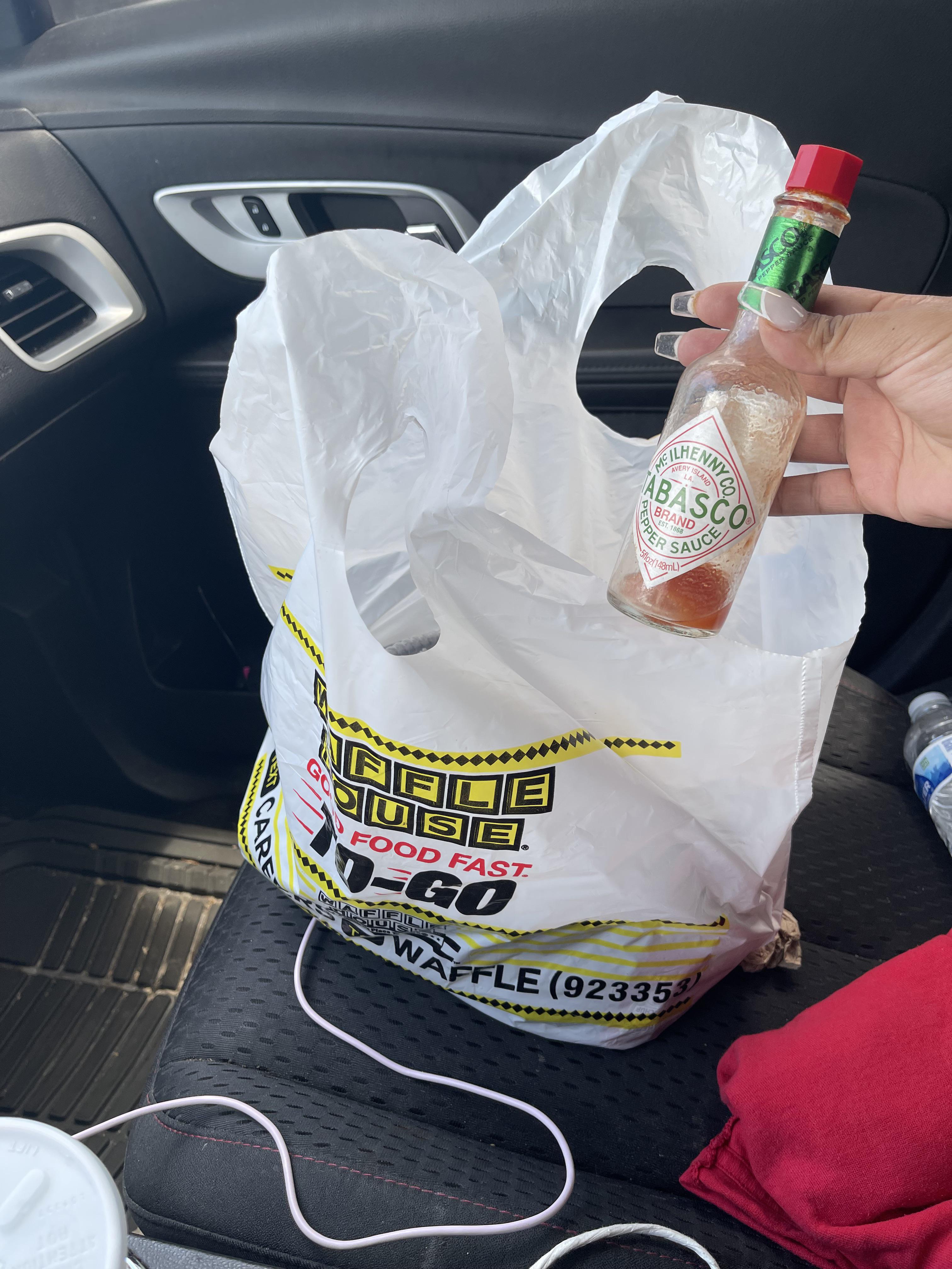 Went to Waffle House and asked for hot sauce. This is what I was given