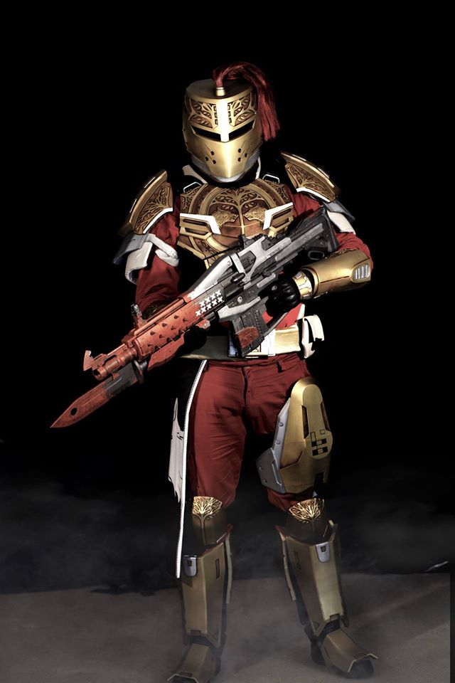 My Iron Banner Titan cosplay from Destiny is complete! r/gaming