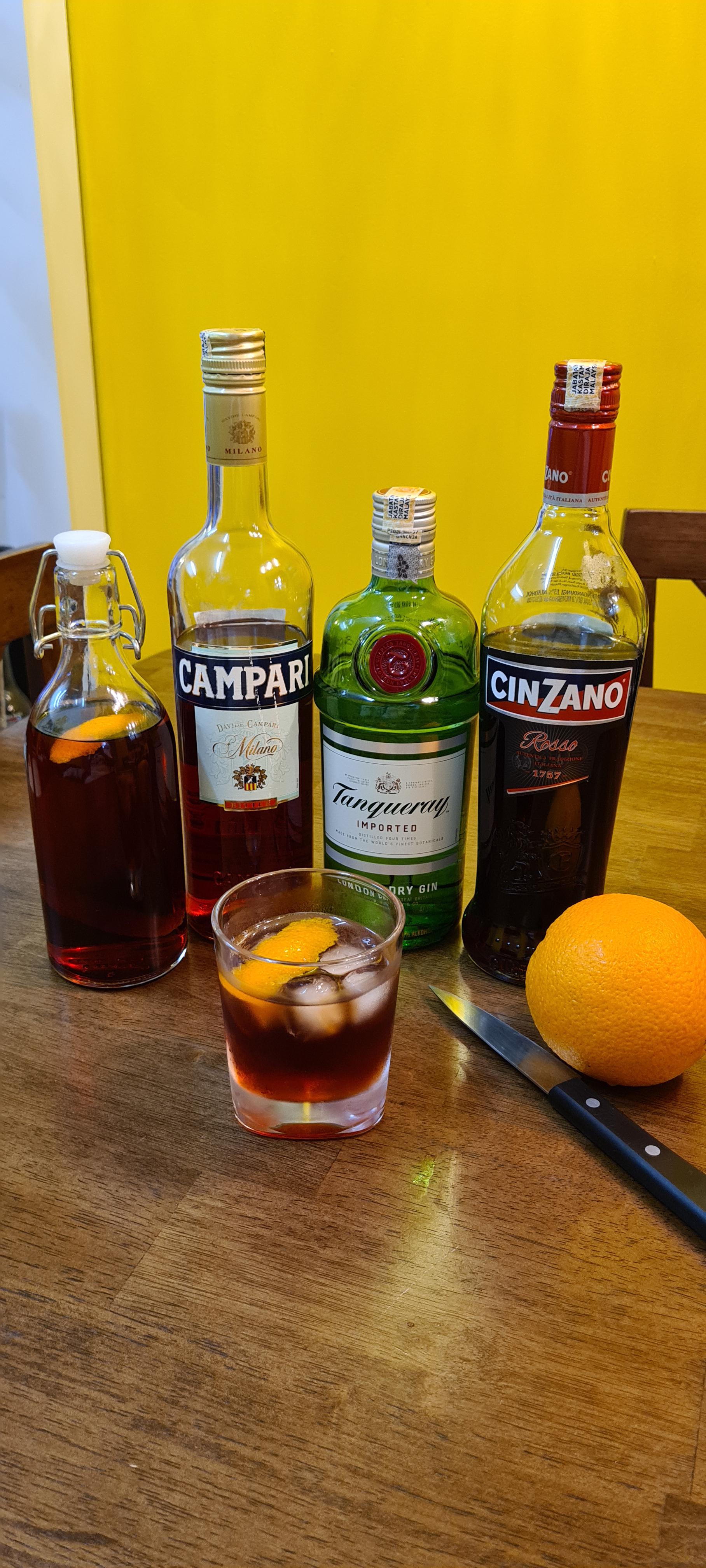 Quarantine day 8, Negroni r/cocktails