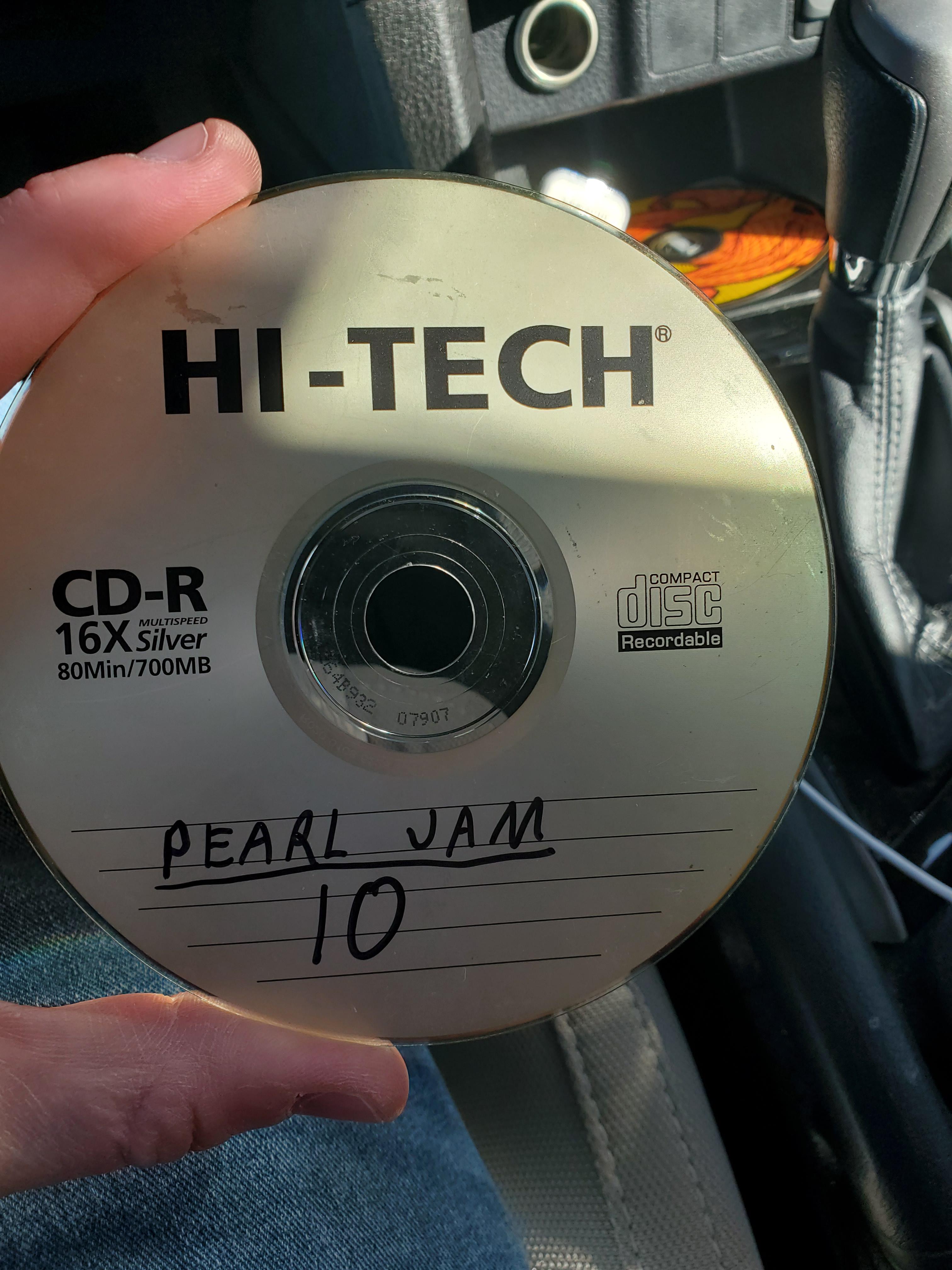 Burning CDs in middle school. (Props to anyone who got them from the