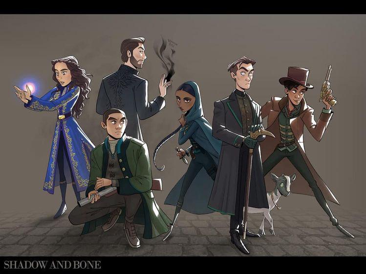 I really liked this art r/ShadowandBone