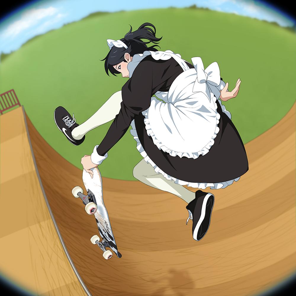 Skater maid [original] r/animemaids