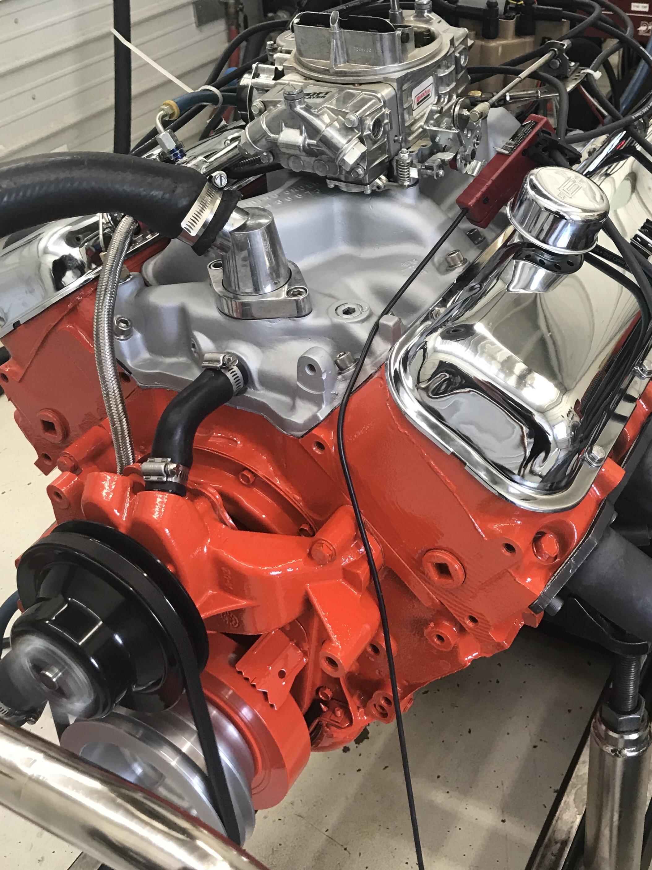 Chevy 396 : Nothing special but it came out looking sharp making 360 hp