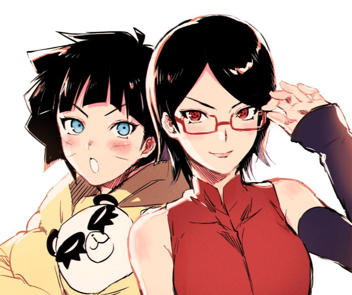Would you like to see Sarada and Himawari close friends in