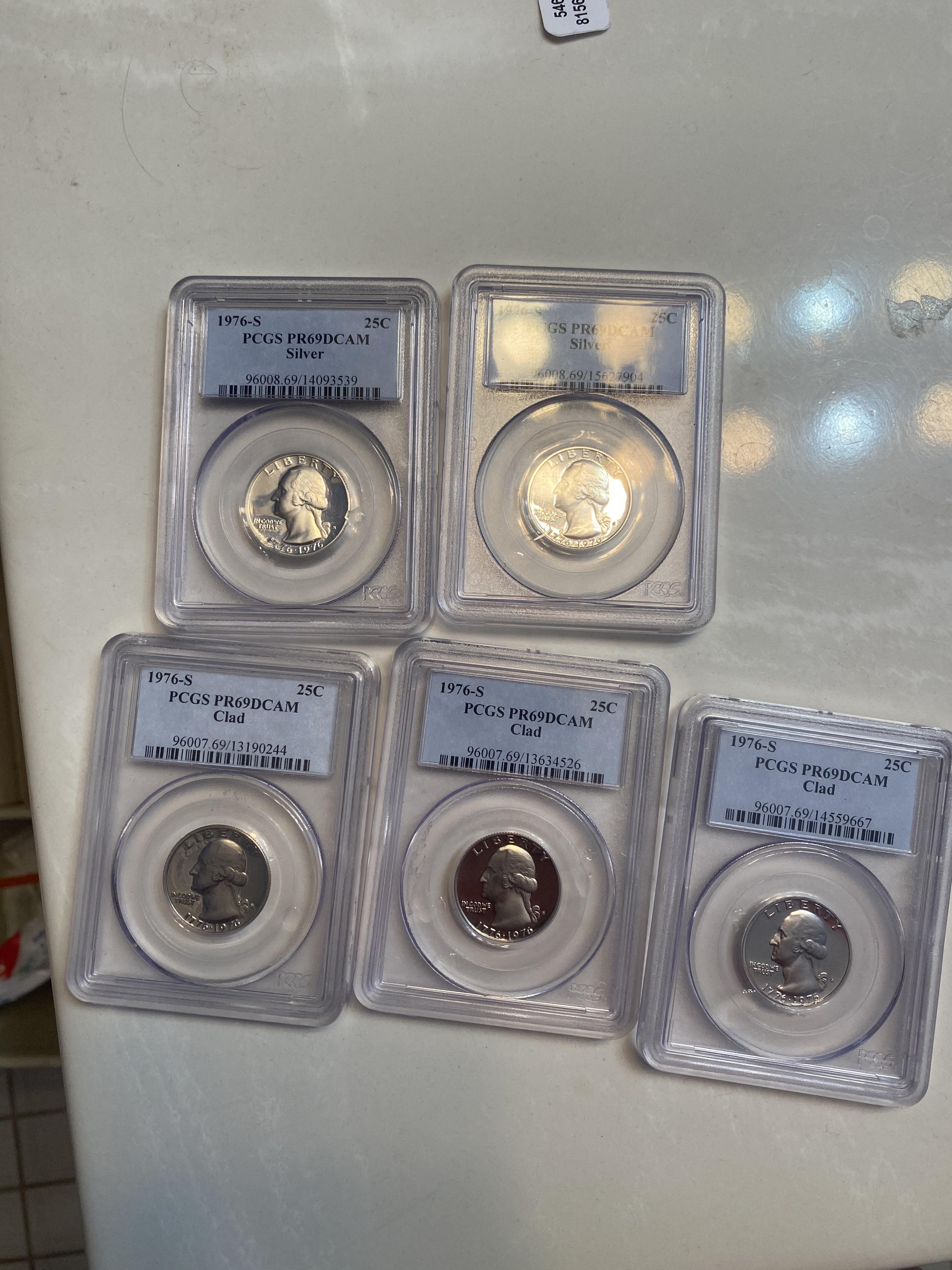 17761976 Bicentennial Washington Quarters...are these worth anything