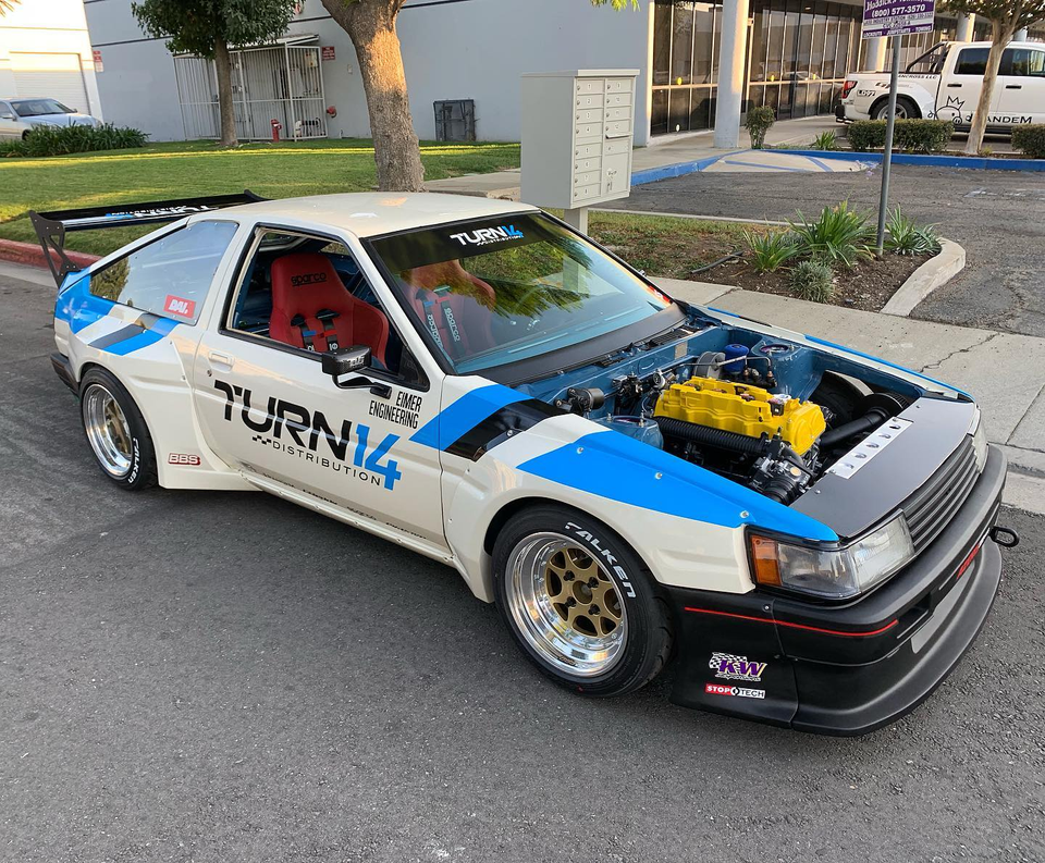 Toyota AE86 Drift Car r/carporn