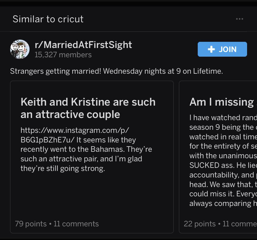 A curious by Reddit. cricut