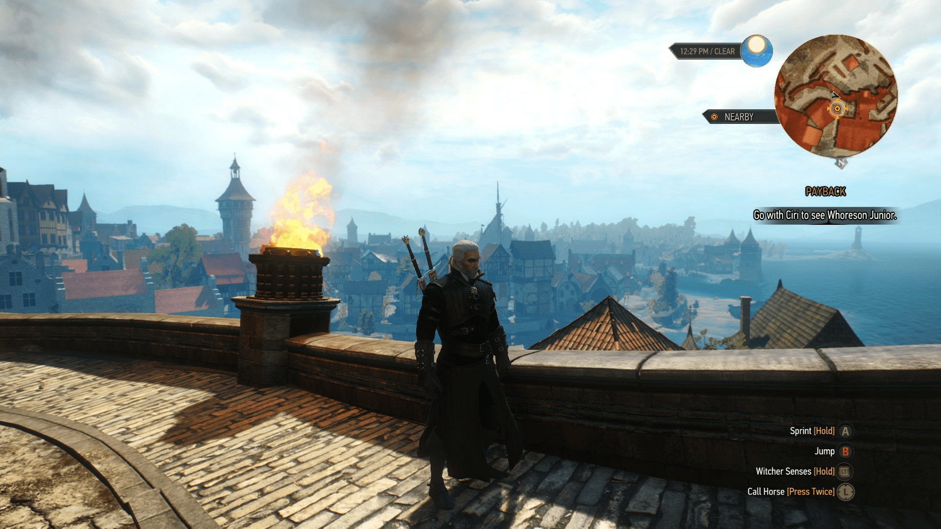 View from temple isle r/Witcher3