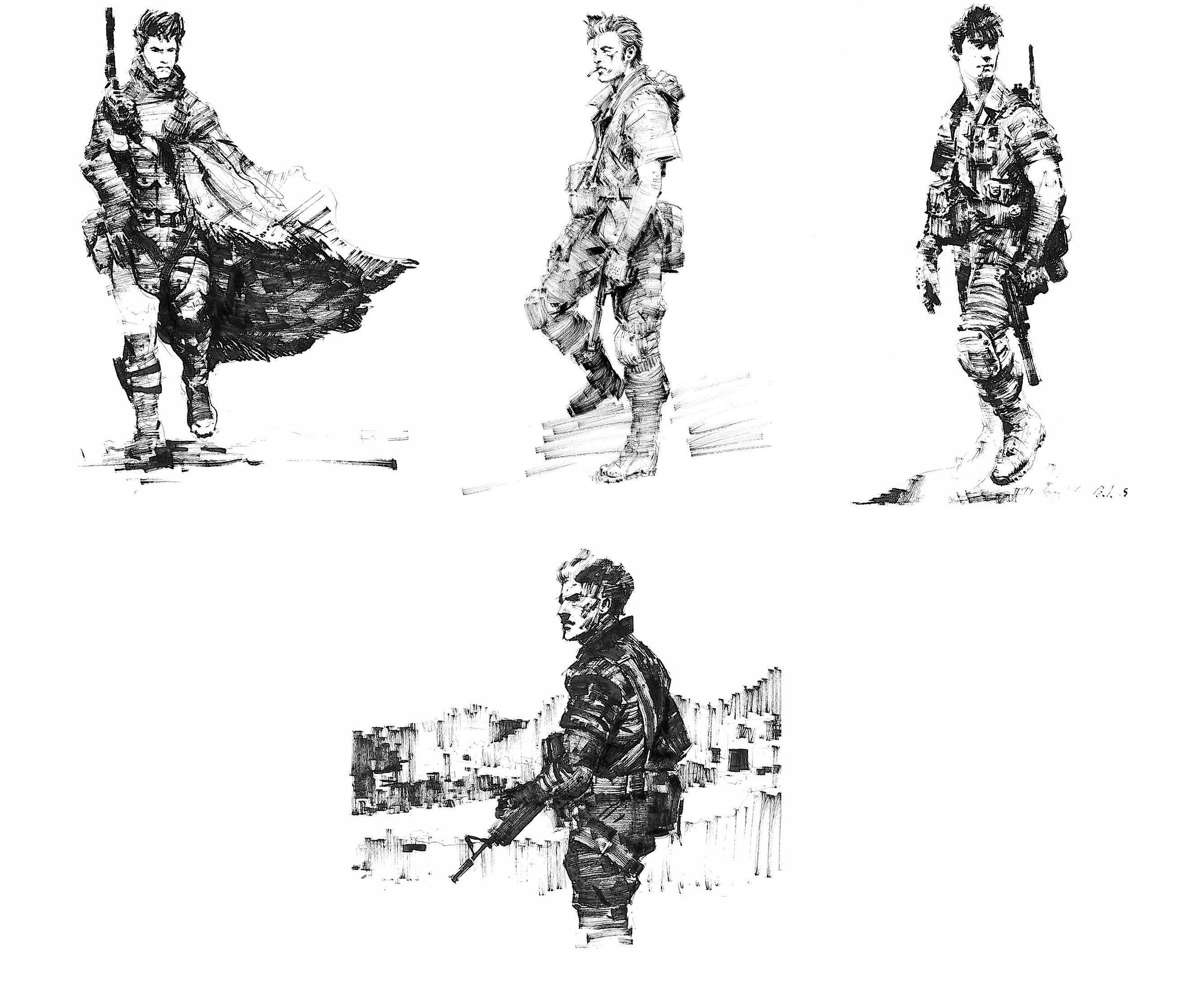 Metal Gear Solid 3 Concept Art