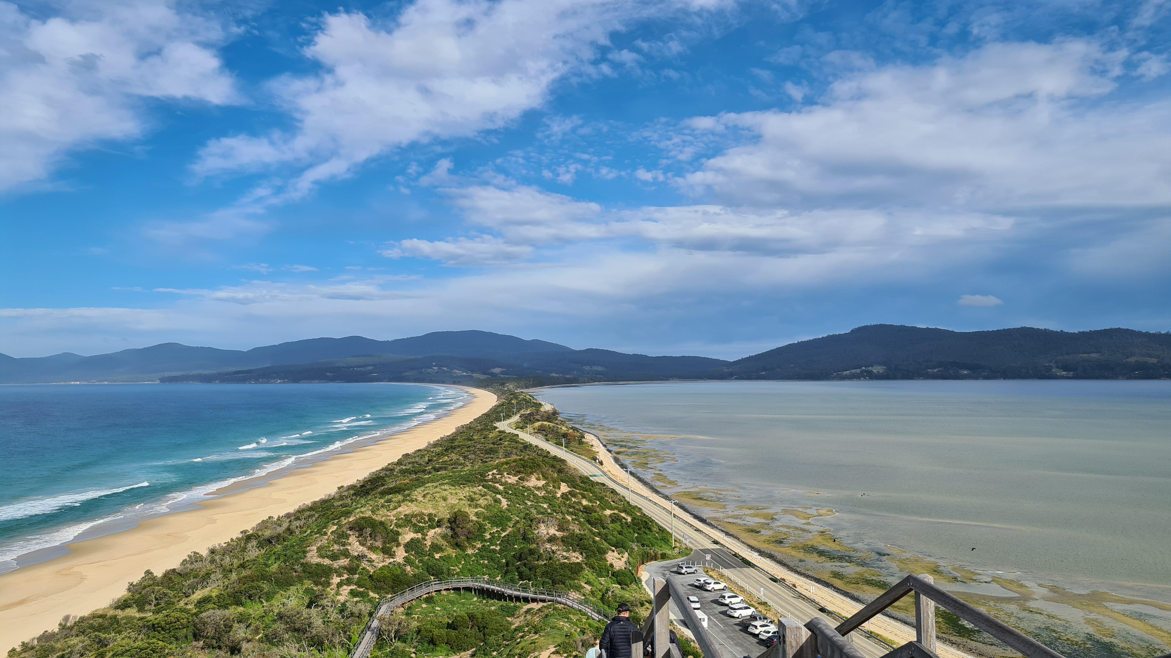 The Neck Lookout on beautiful Bruny Island, Tasmania r/australia