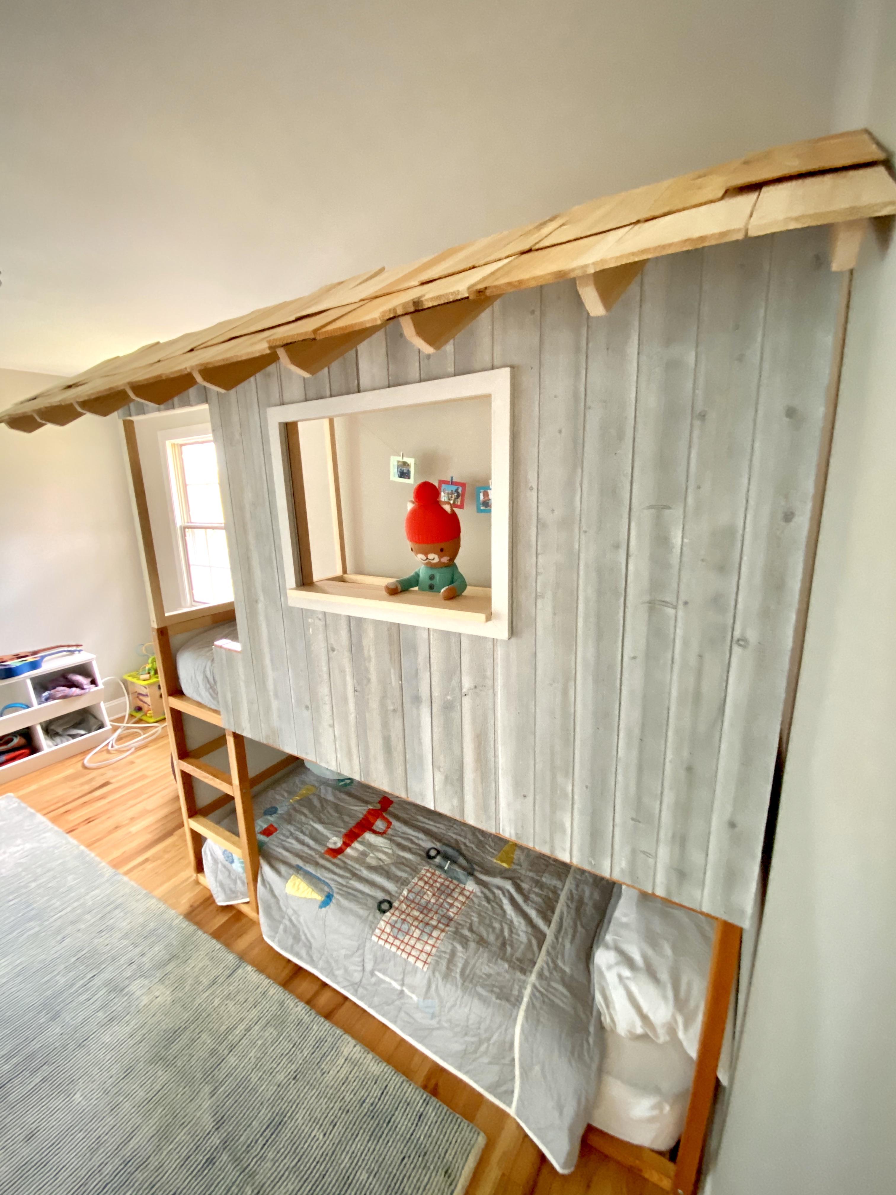 Beach Shack with the Kura bunk bed r/ikeahacks