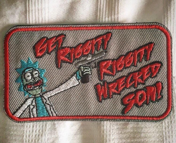 Just snagged this cool velcro patch this afternoon r