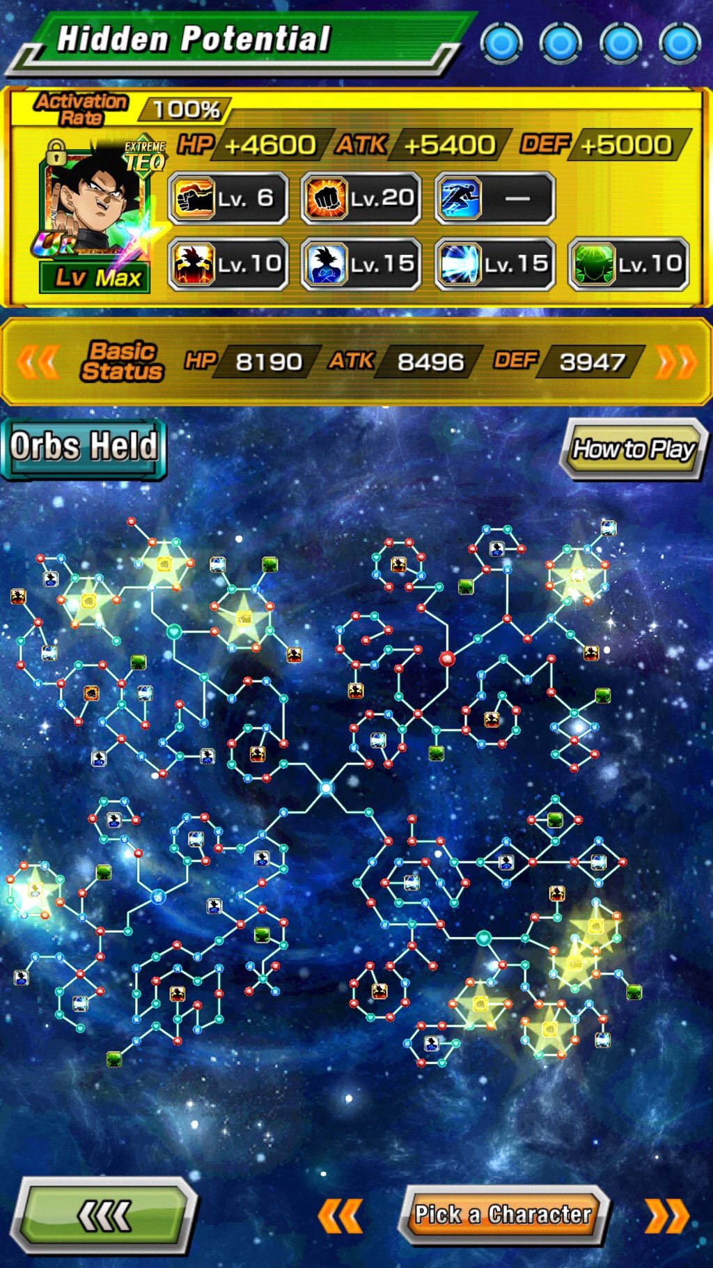 Rainbow 100 LR Goku Black
