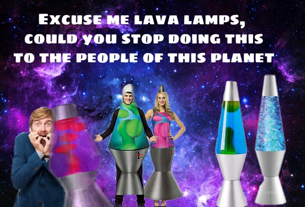 Oh deary me, the lava lamps are here r/surrealmemes