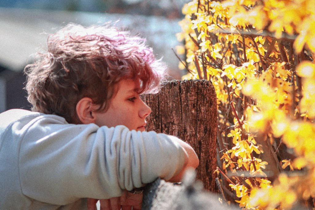 Went on a walks six feet apart from my friend, he took this picture