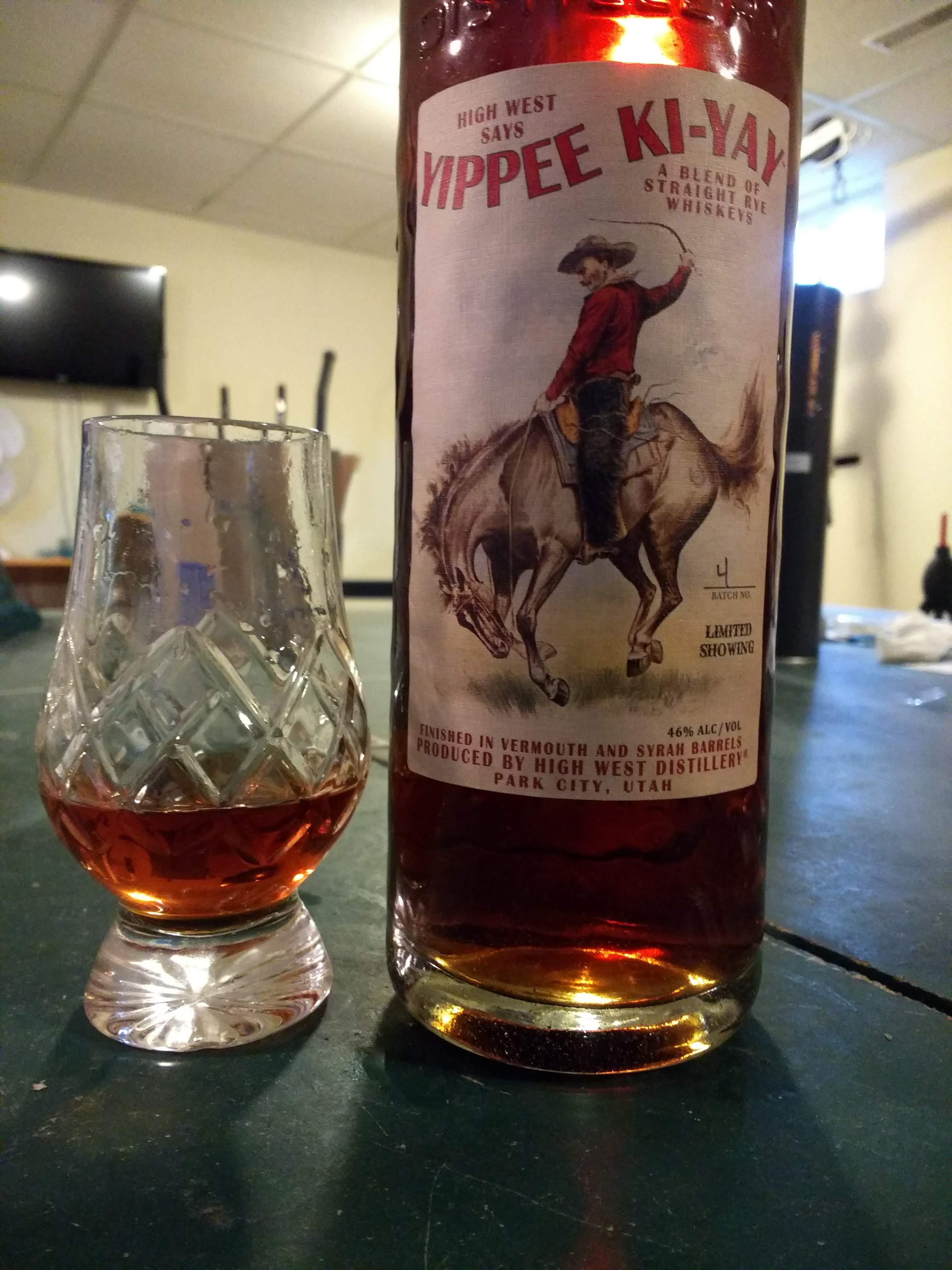 Review 90 High West Yippee KiYay r/bourbon