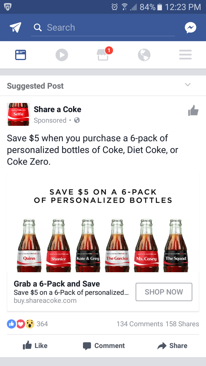 So CocaCola is calling it Coke Zero again? Retconned