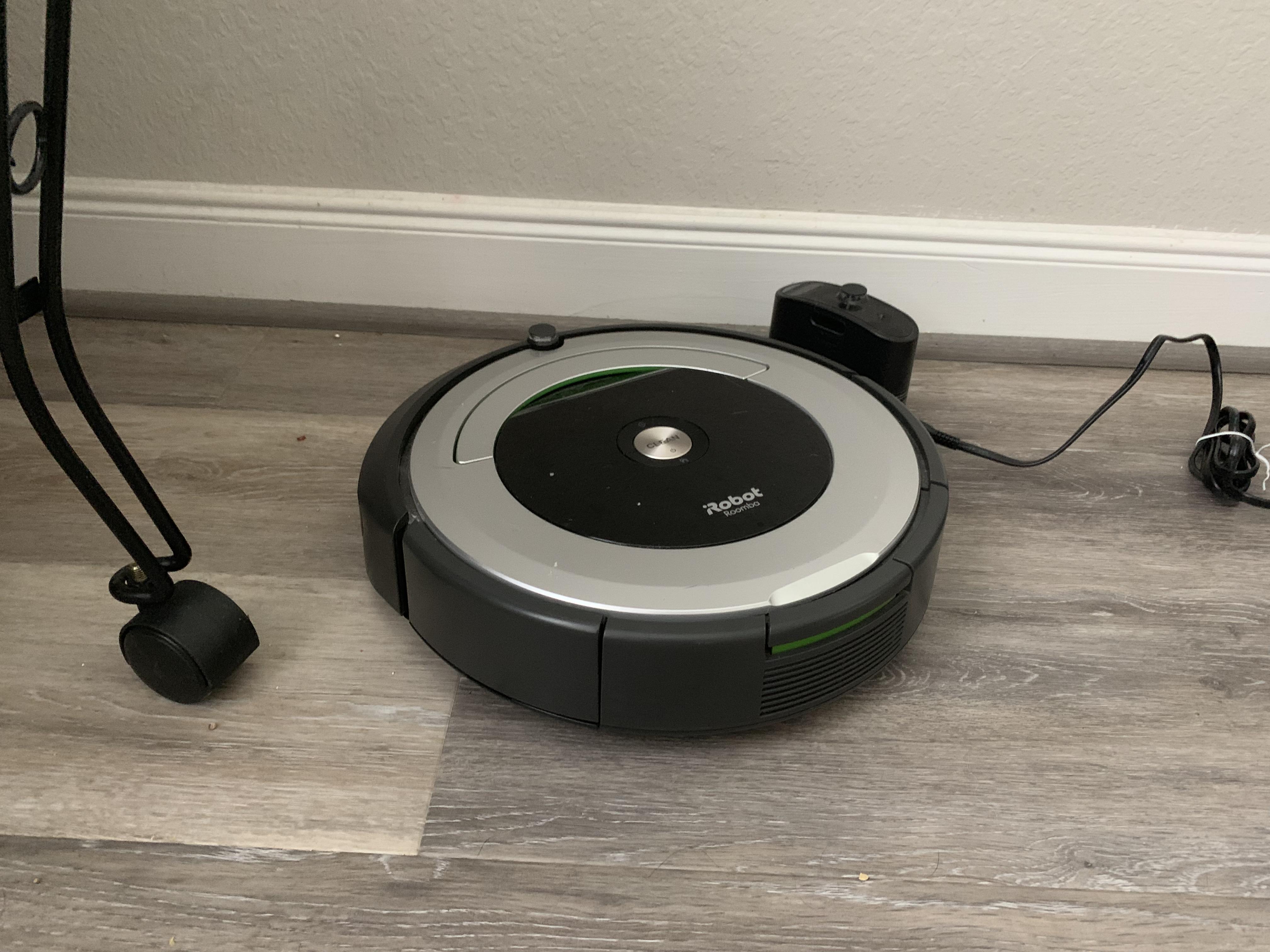 Can I get an F for my boy? Lightning struck our house and my Roomba was