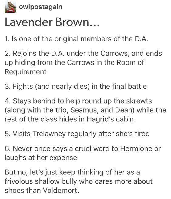 Lavender Brown Black Then White