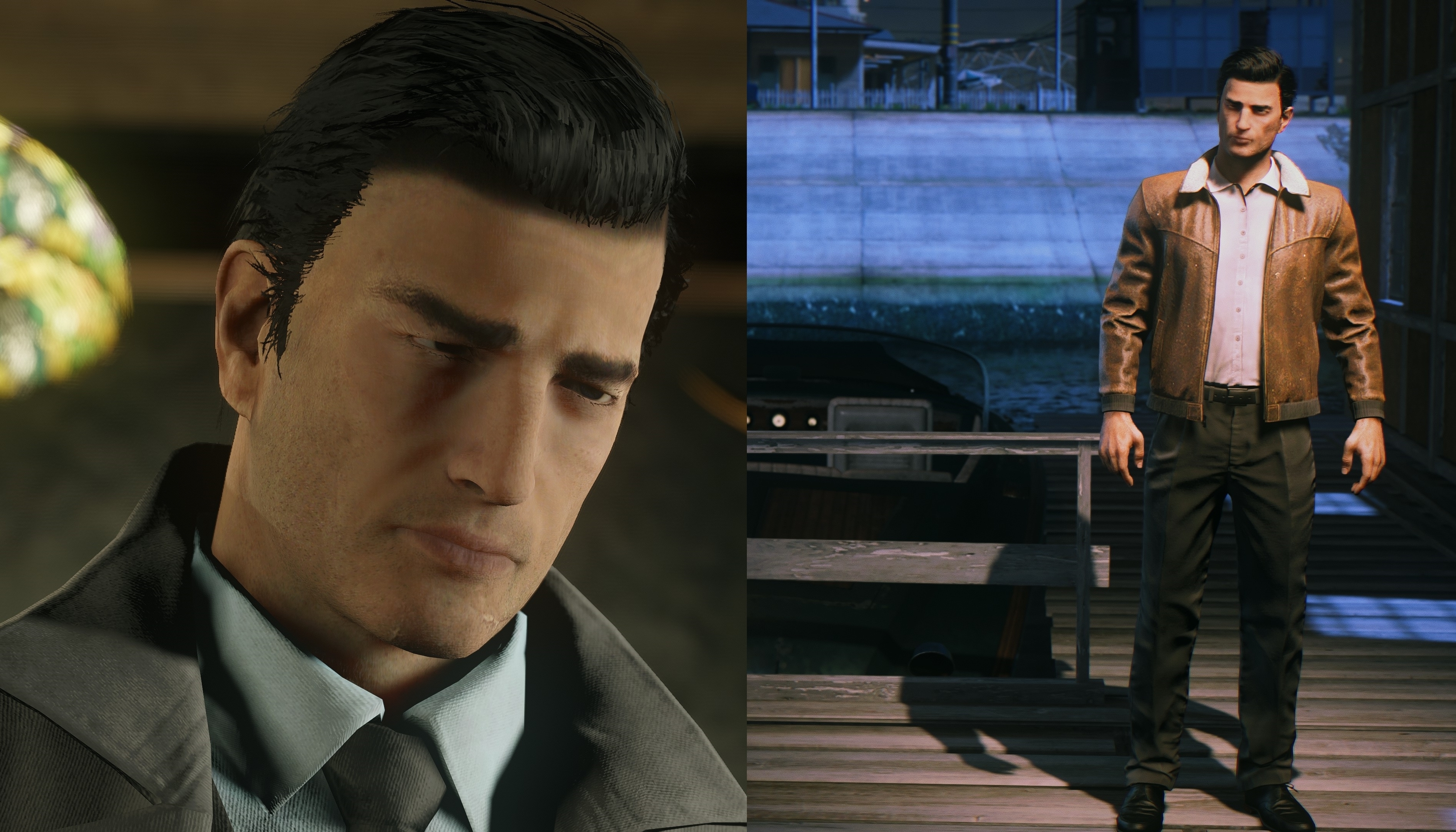 Here's some idea of what a younger Vito would look like on Mafia 3's engine with a Mafia 2