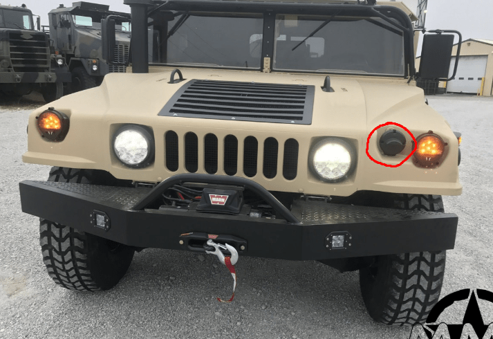 This part next to the headlight of a HMMWV : r/whatisthisthing