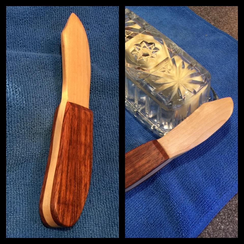 My attempt at a butter knife r/Woodcarving