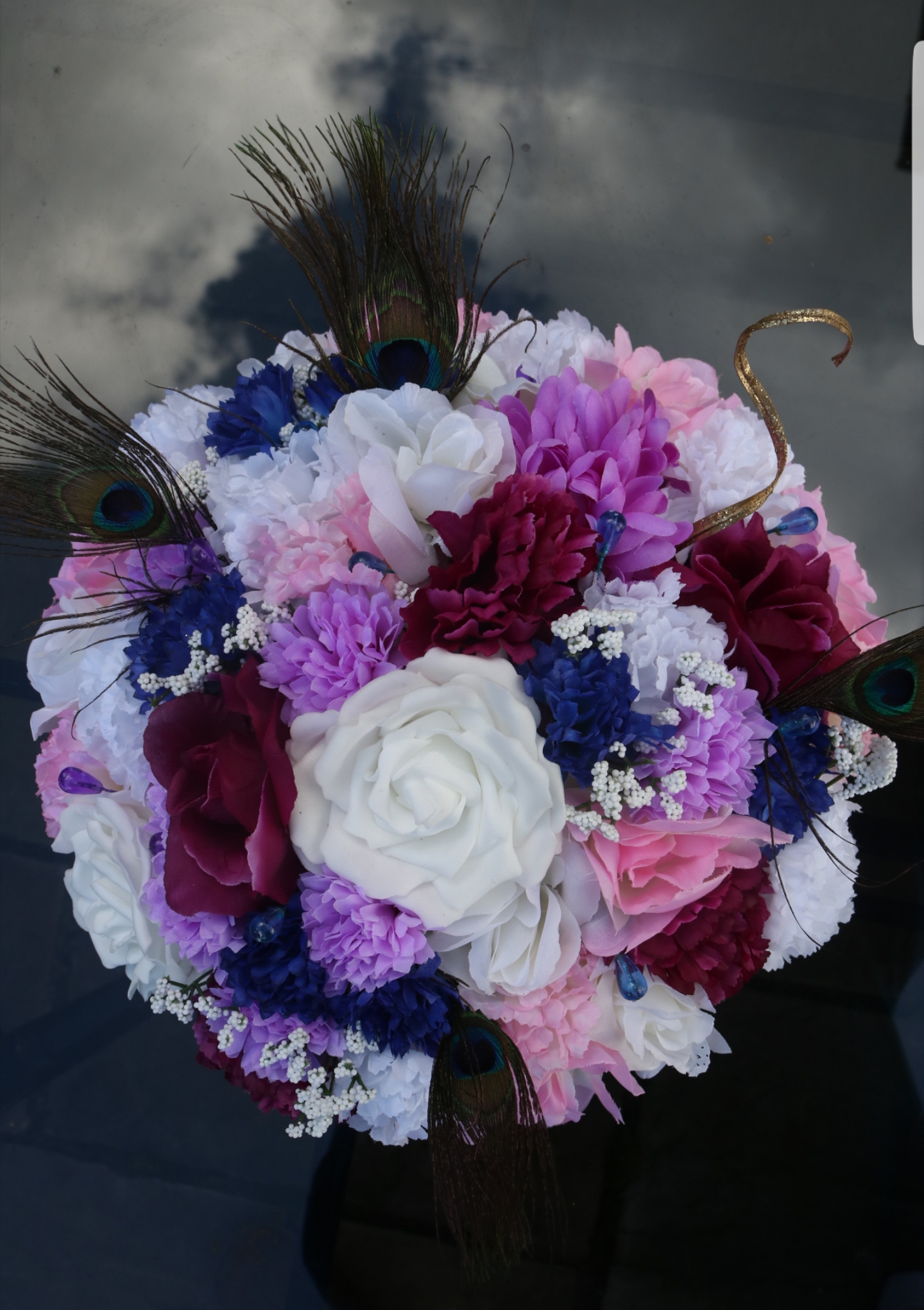 My wife's first flower arrangement. She doesn't know i posted this here