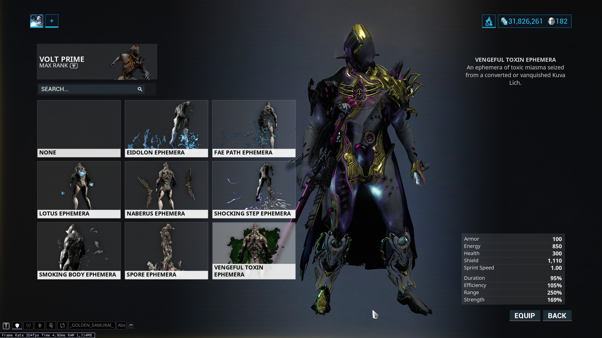 warframe ephemera lich warframe lich element list Swhshish