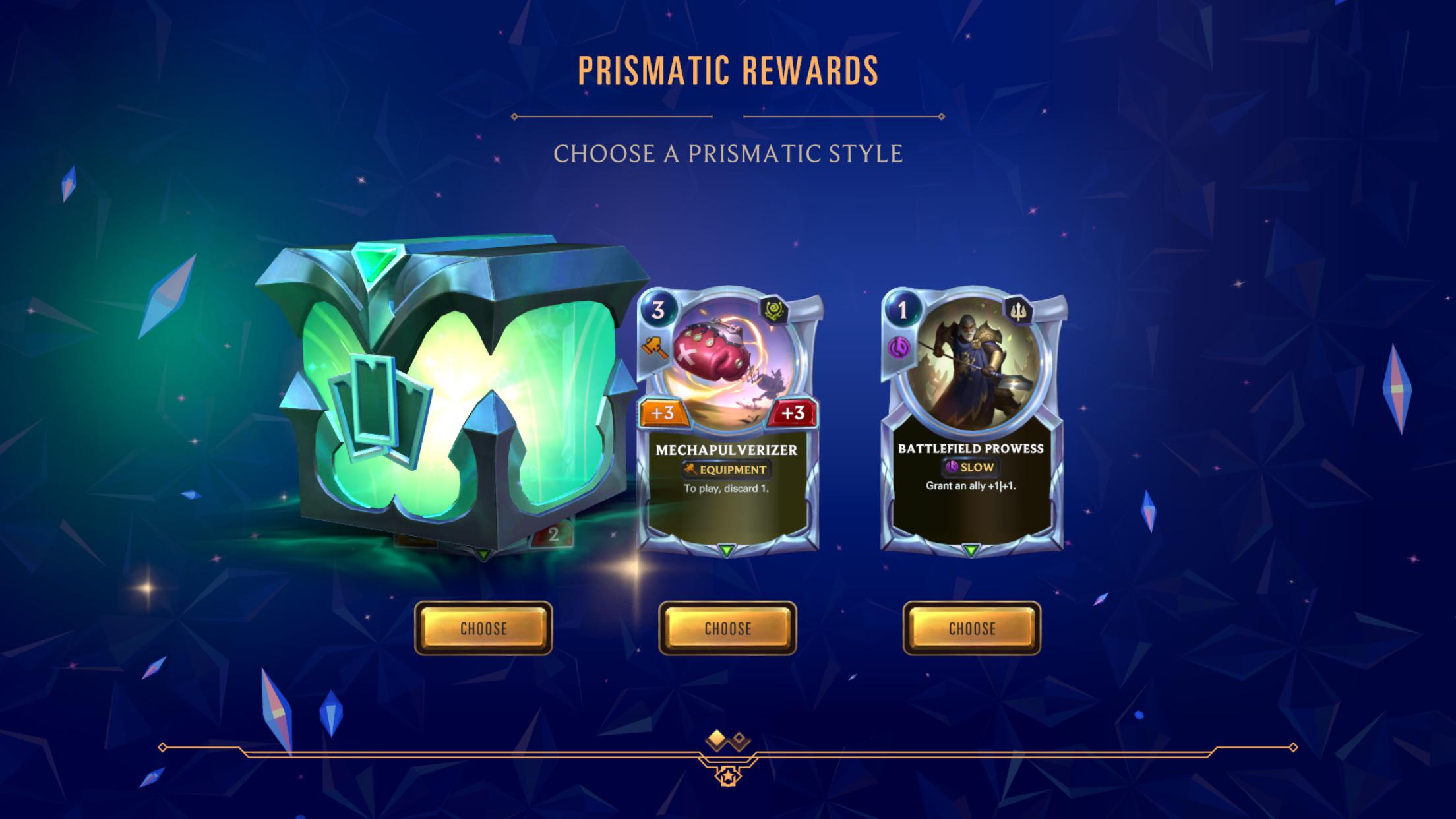 I just got prismatic prismatic chest