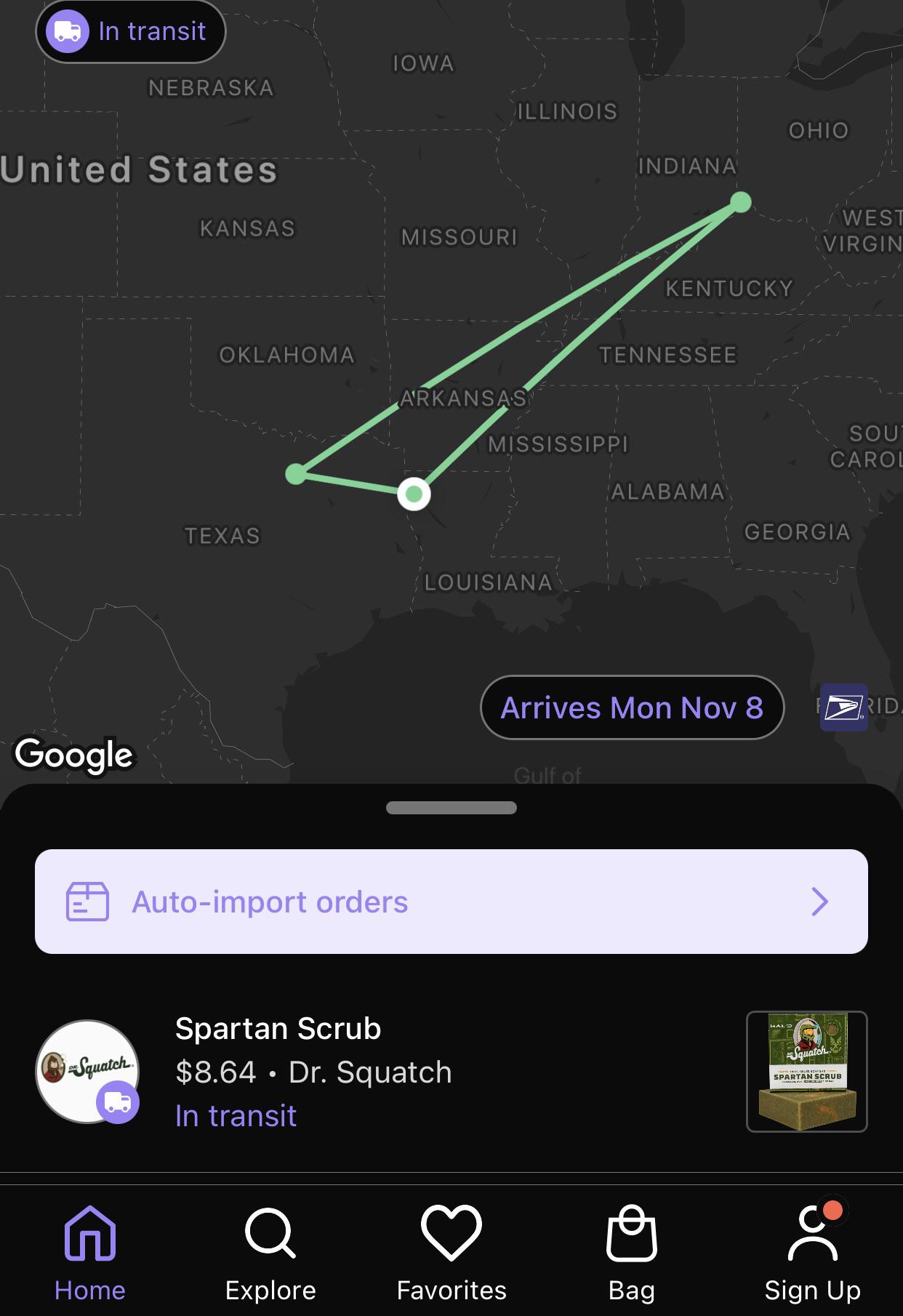 Why? From Kentucky to Louisiana back to Kentucky then to Texas and back