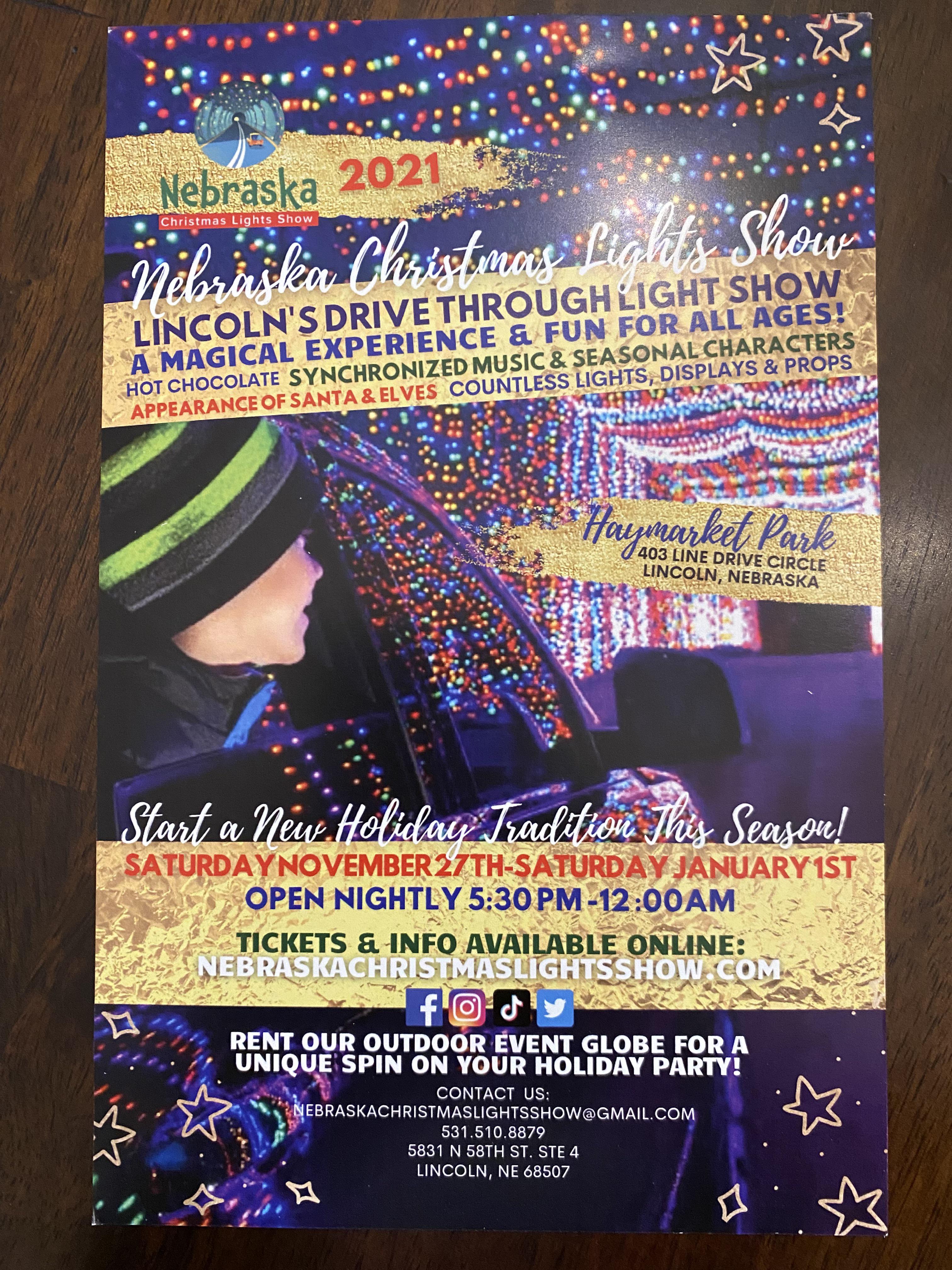 Nebraska Christmas Lights Show r/lincoln