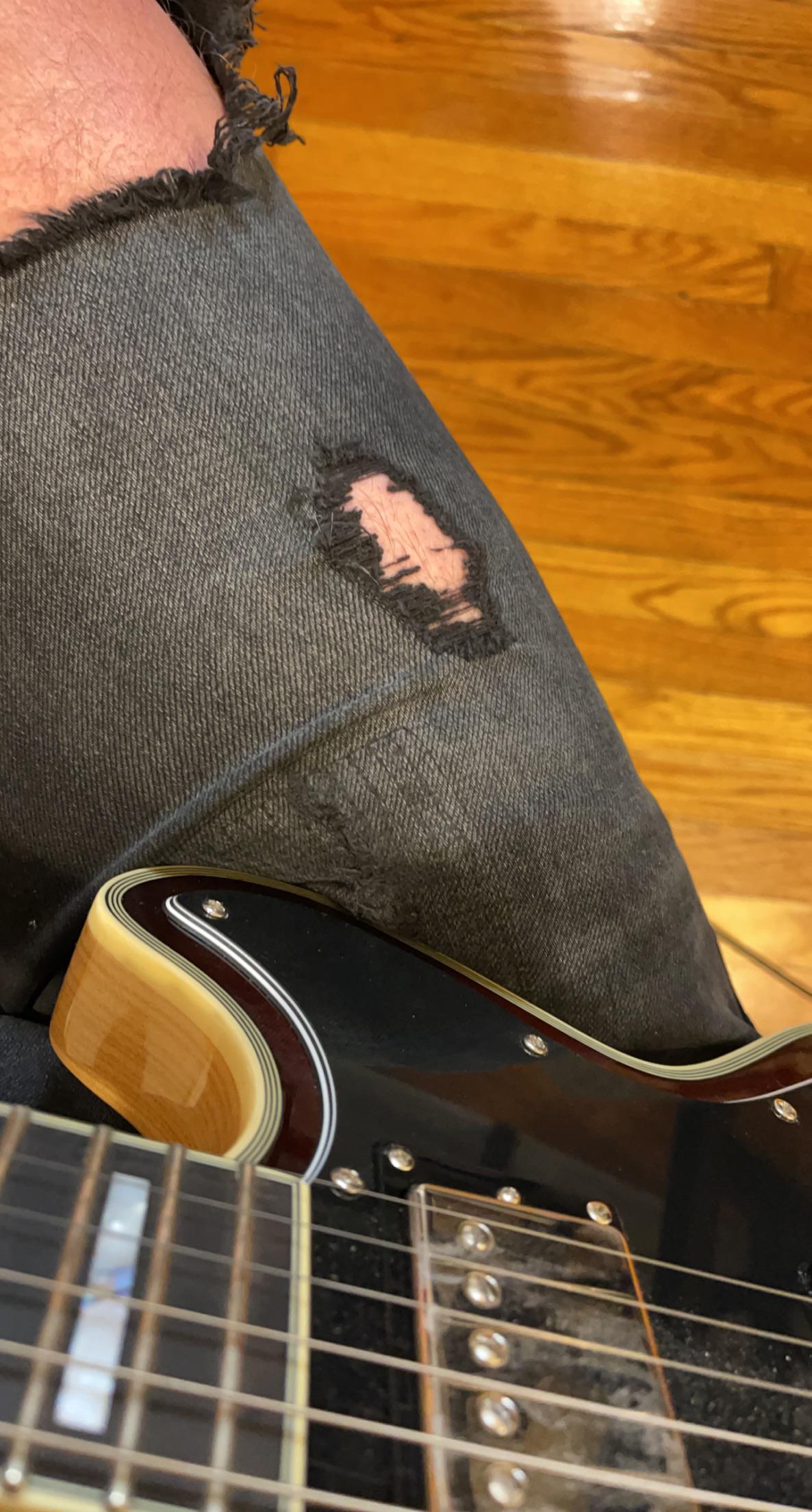 Was playing Jack Straw when I looked down and saw Jerry's face in the