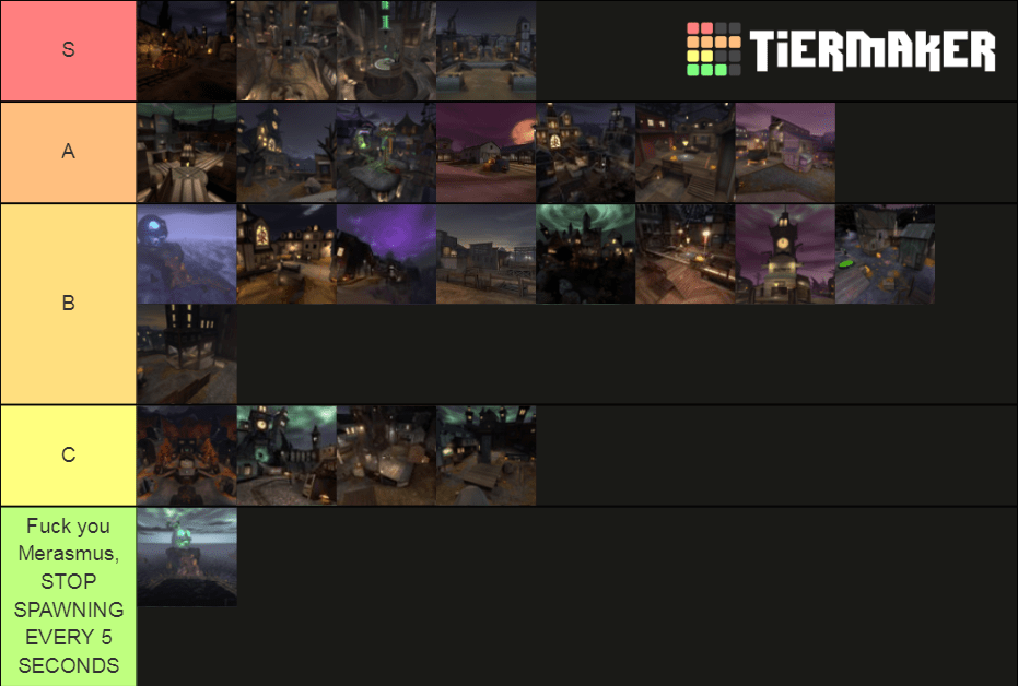 TF2 Halloween Maps Ranking r/tf2