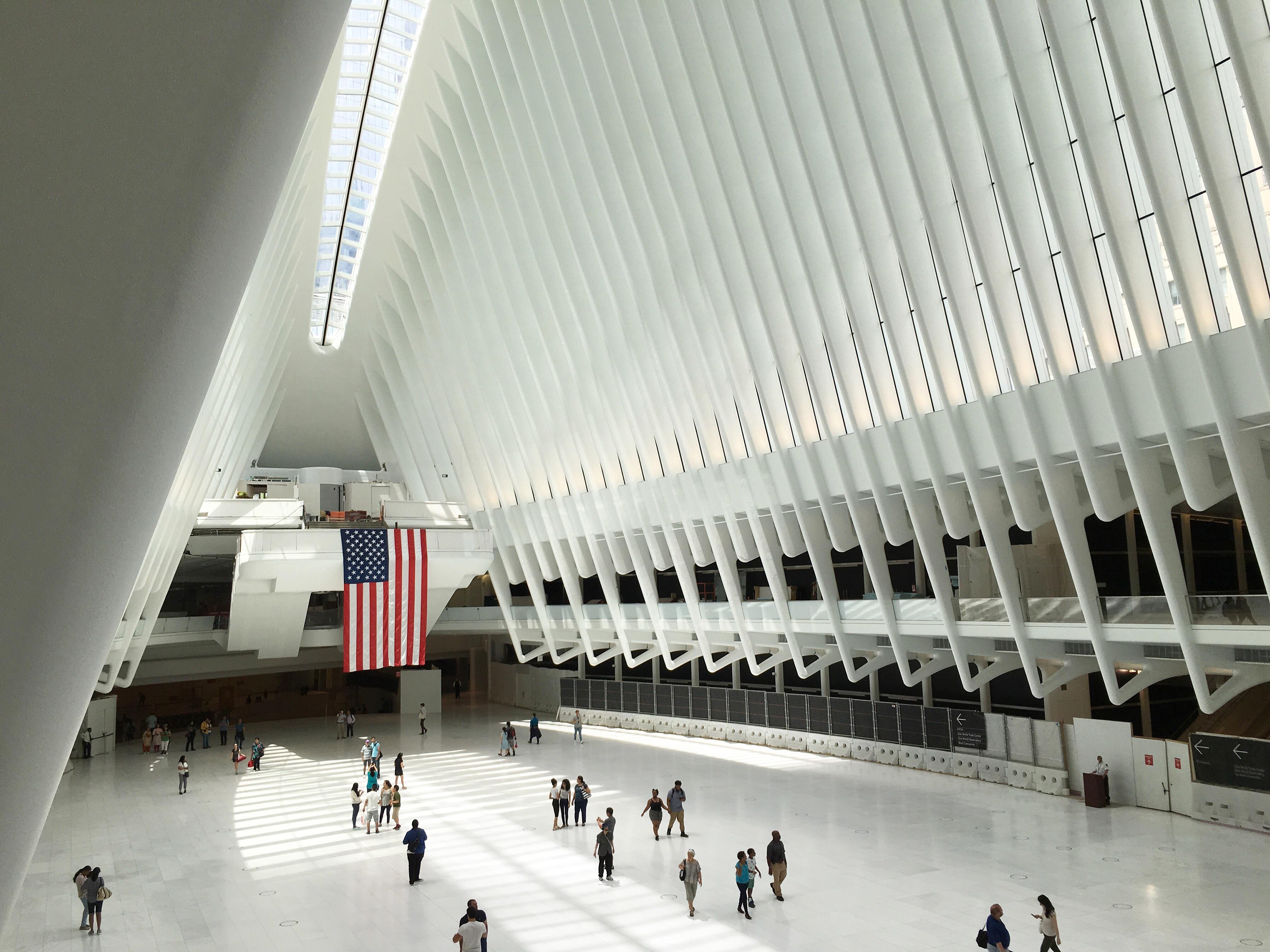 The new oculus station in New York by Calatrava. I actually took this